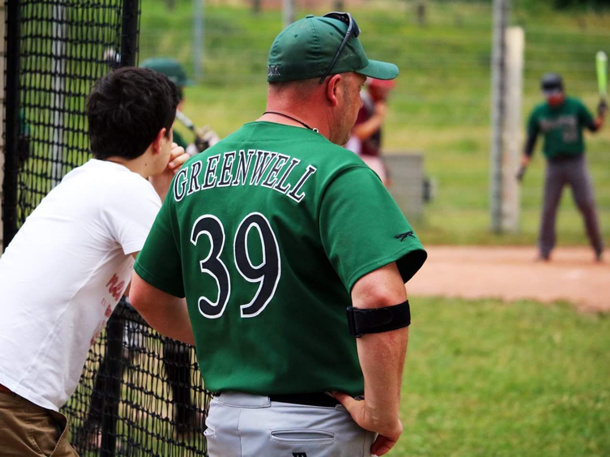 Baseball_DamienGreenwell_Rothe Damien Green von den Schweinfurt Giants. Foto: Sebastian Rothe