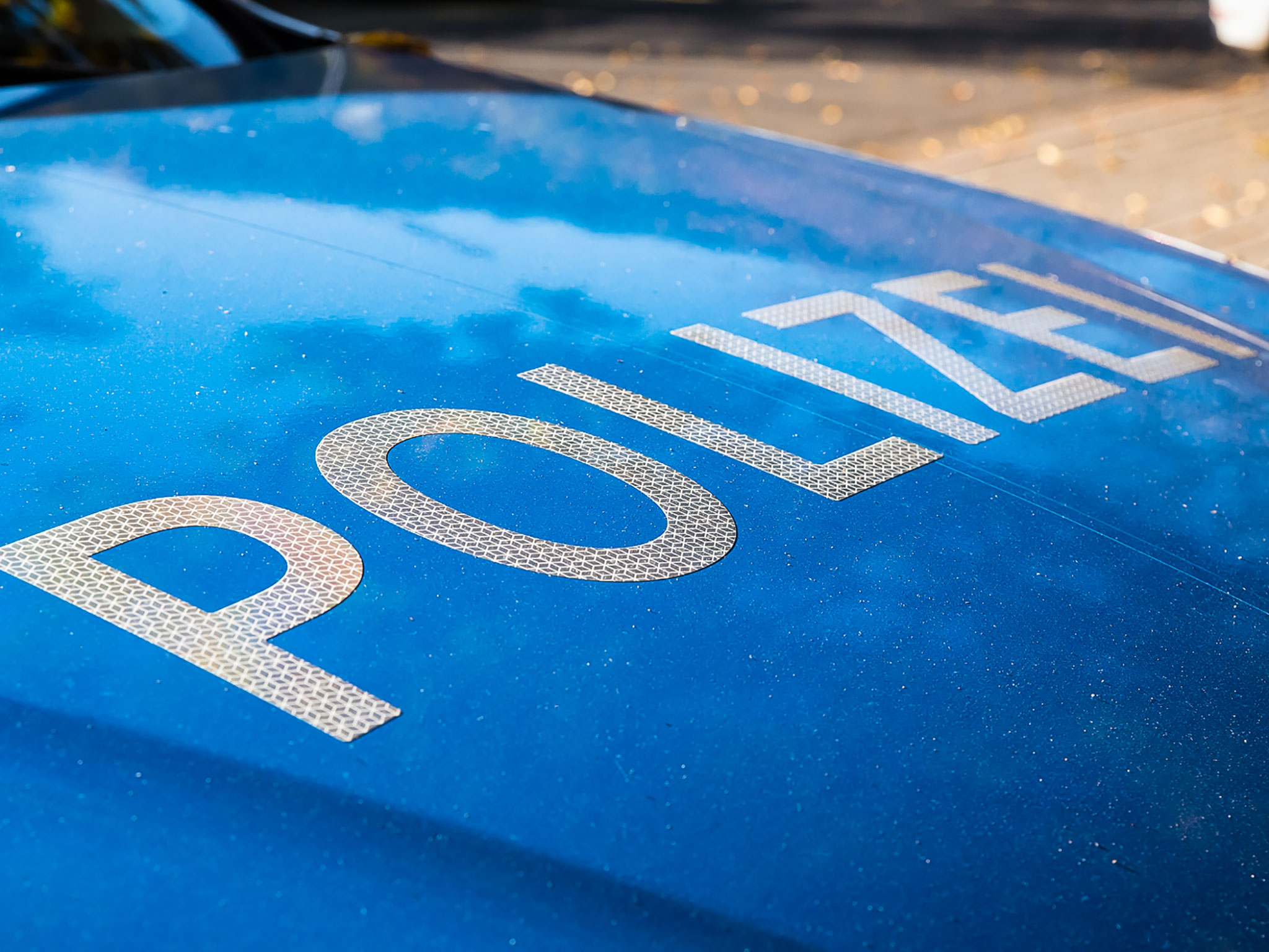 BL_Streifenwagen_Blau-3 Streifenwagen der Polizei. Foto: Pascal Höfig