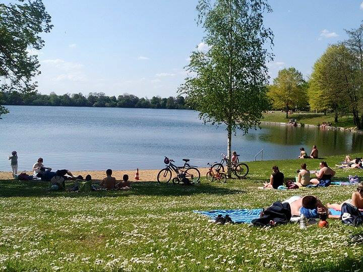 Baggersee.jpg Der Baggersee in Schweinfurt. Foto: SWity