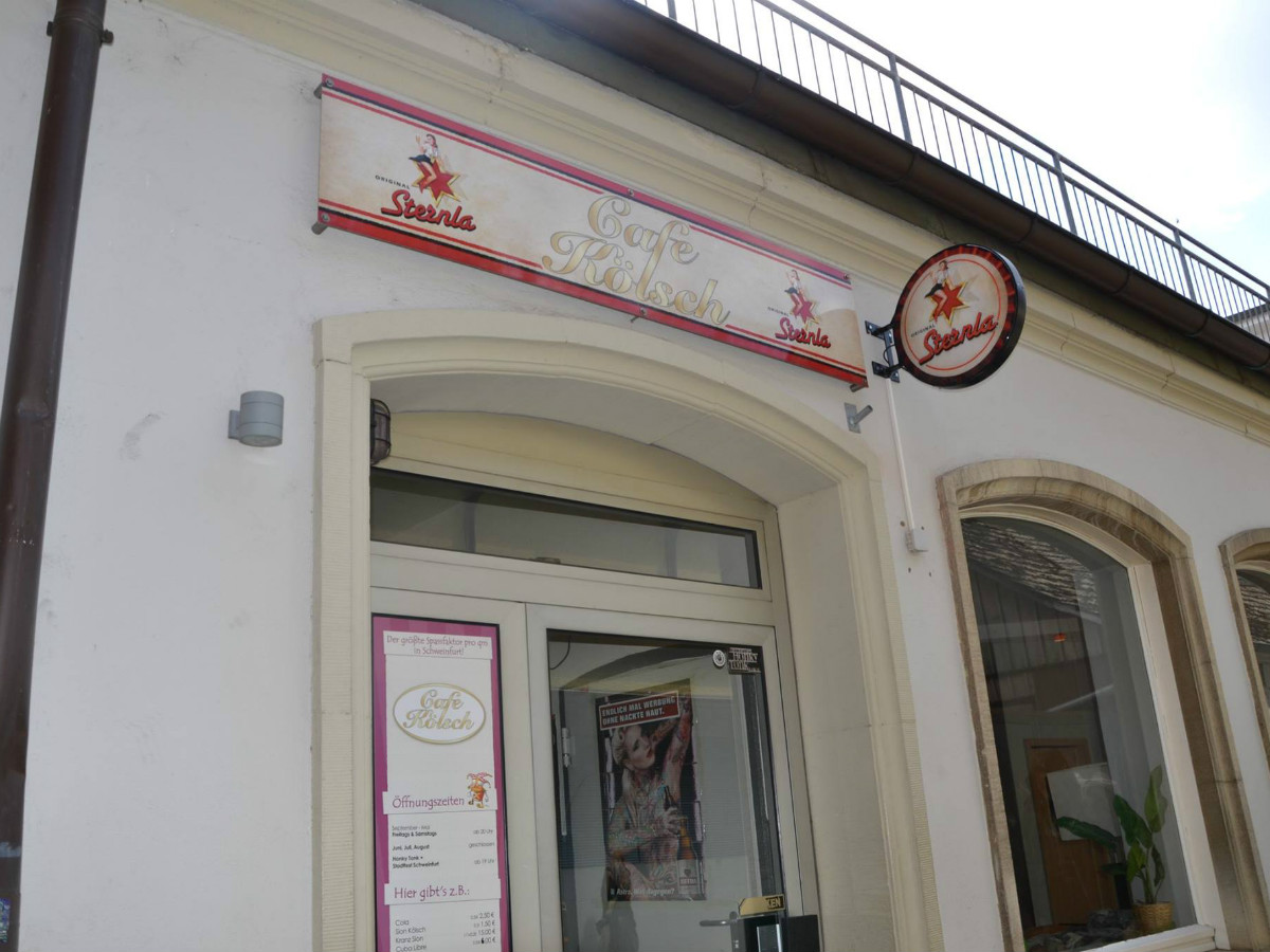 Cafe_Koelsch.jpg Das Cafe Kölsch direkt am Marktplatz. - Foto: Sabrina Muth