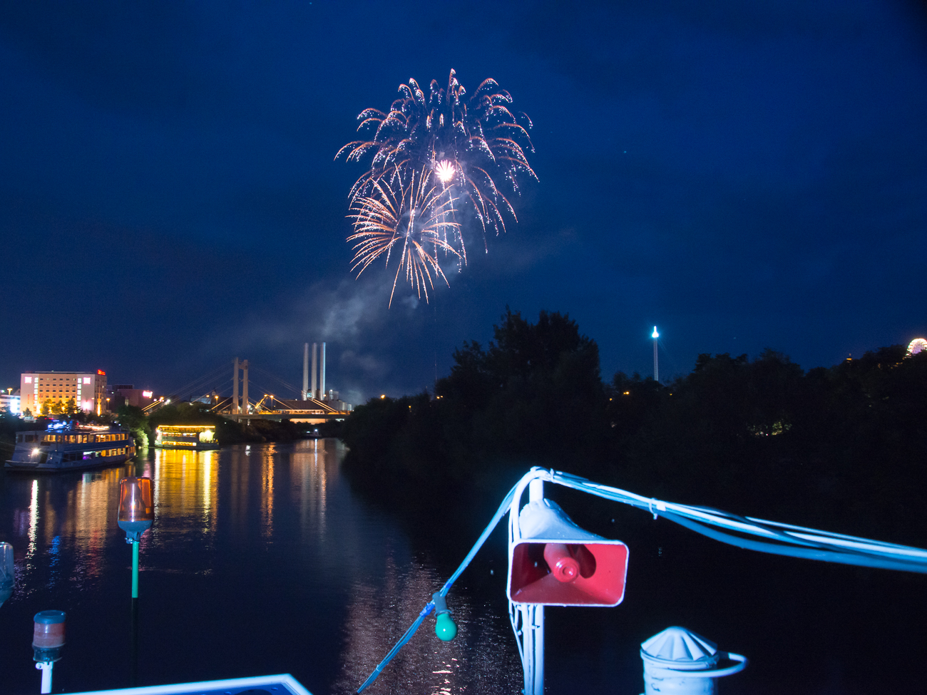 Feuerwerk Feuerwerk Kiliani 2014. Foto: Pascal Höfig