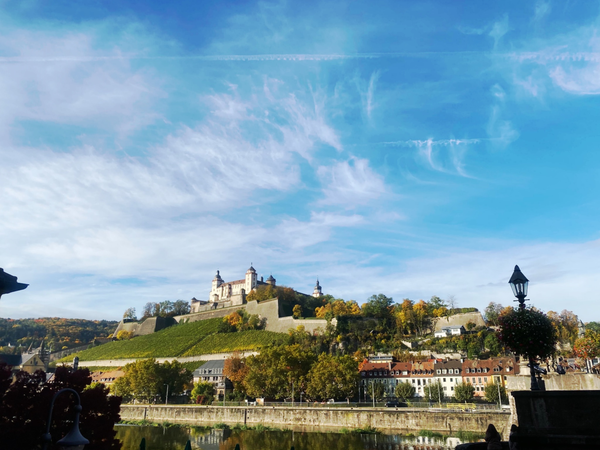 Herbst_Festung_Wue Die Festung Marienberg im Herbst. Foto: Katharina Kraus