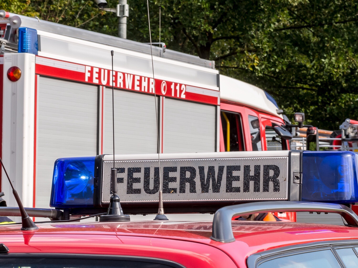 Feuerwehr Feuerwehr im Einsatz. Symbolbild: Pascal Höfig