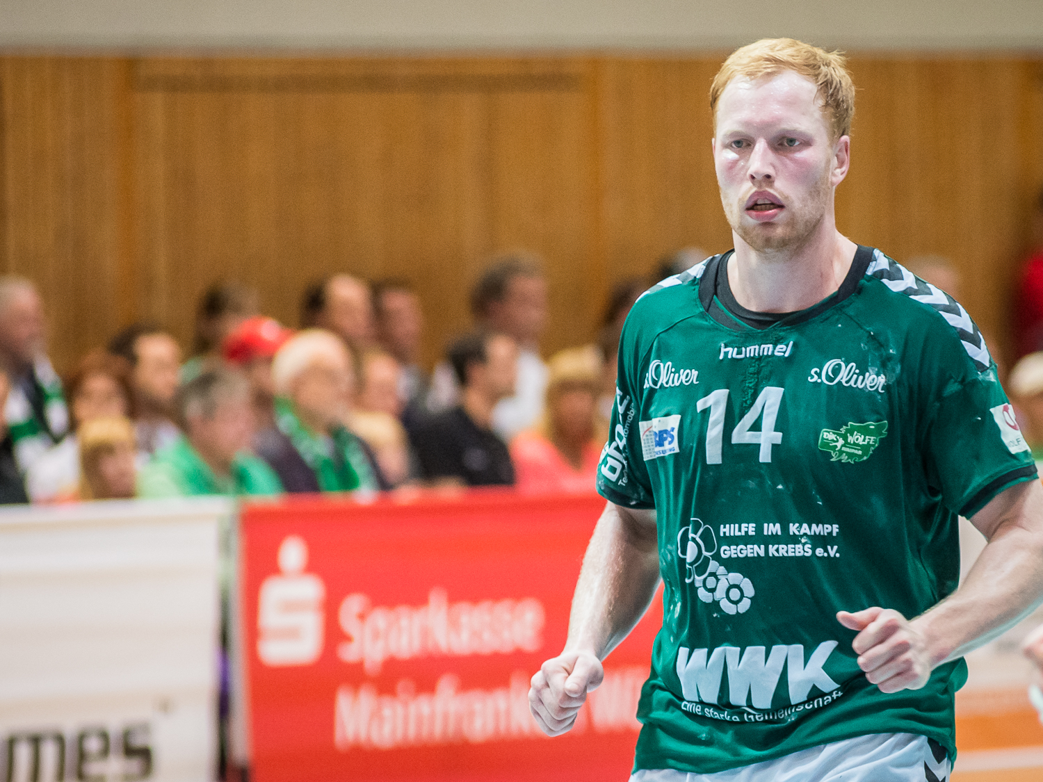 Julian Bötsch Djk Rimparer Woelfe Julian Bötsch verlässt die Rimparer Wölfe. Foto: Pascal Höfig