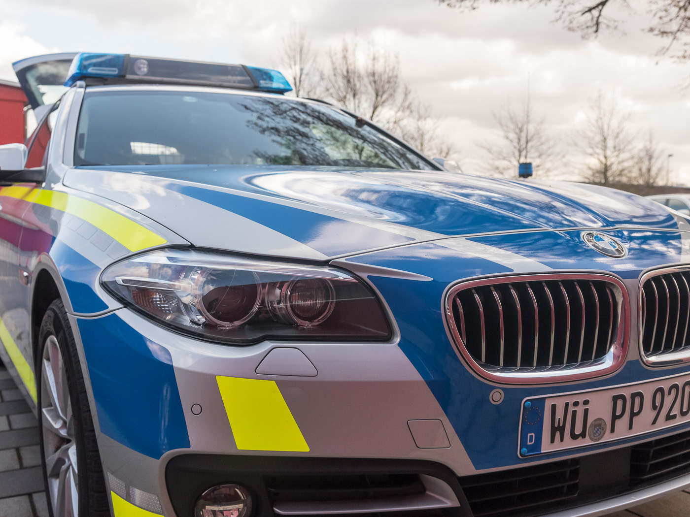 Polizei_Blaulicht_Symbol-4 Ein Streifenwagen der Polizei - Foto: Pascal Höfig