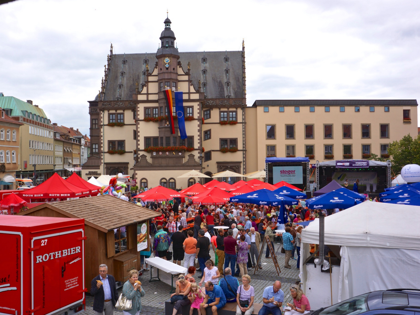 Stadtfest.jpg Stadtfest Schweinfurt. Foto: Archiv Blues Agency