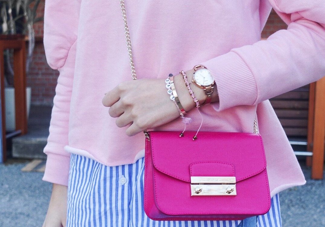 Trend_Fruehling.jpg Outfit in pink. Foto: Konsti