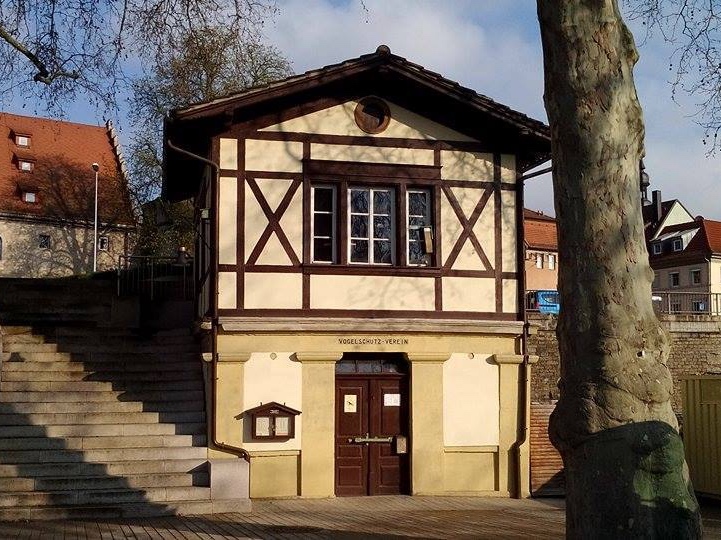 Vogelschutzverein.jpg Vereinshaus des Vogelschutzvereins. Foto: Sabrina Muth