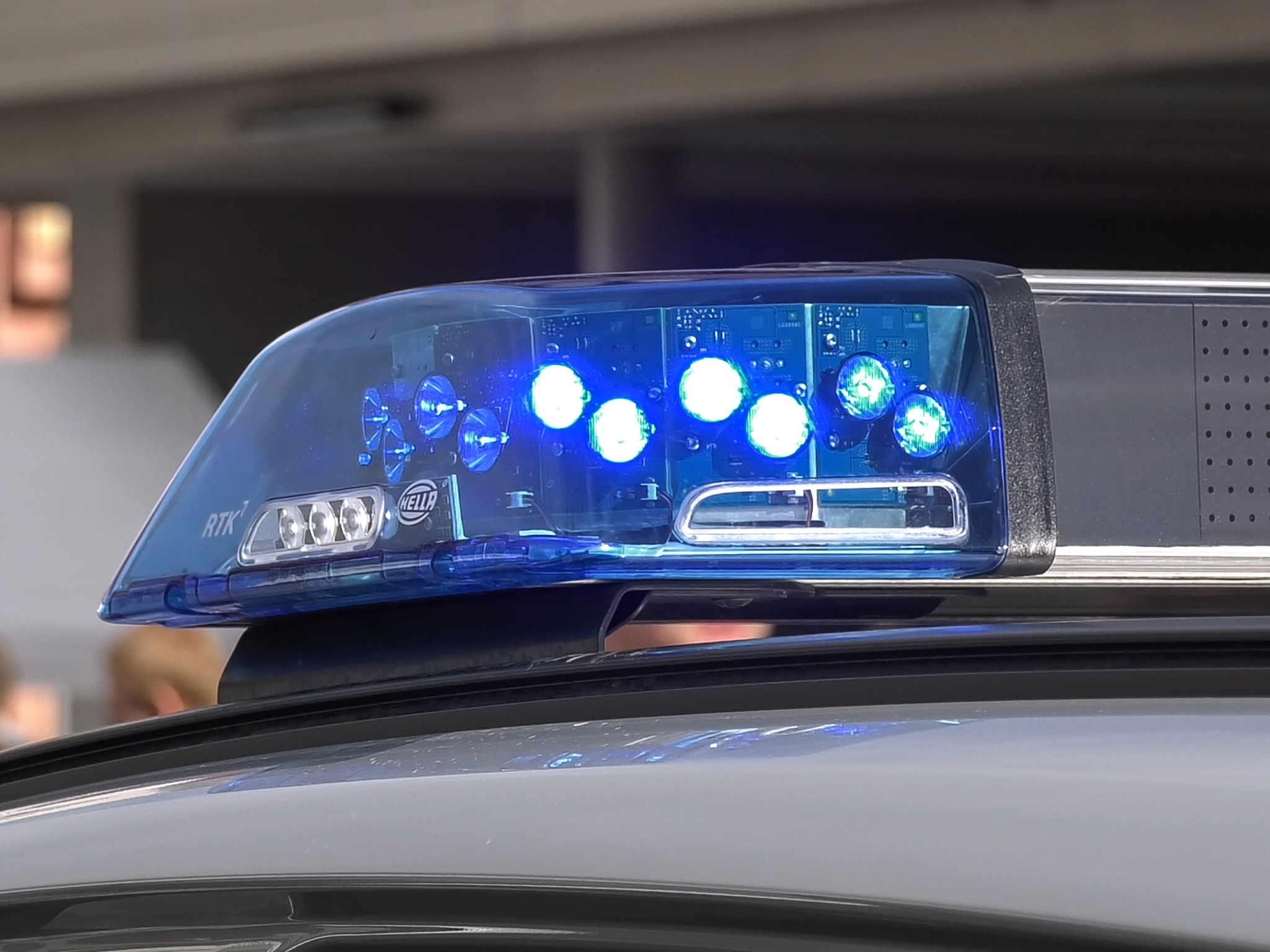Blaulicht_Polizei Blaulicht Polizeifahrzeug. Foto: Pascal Höfig