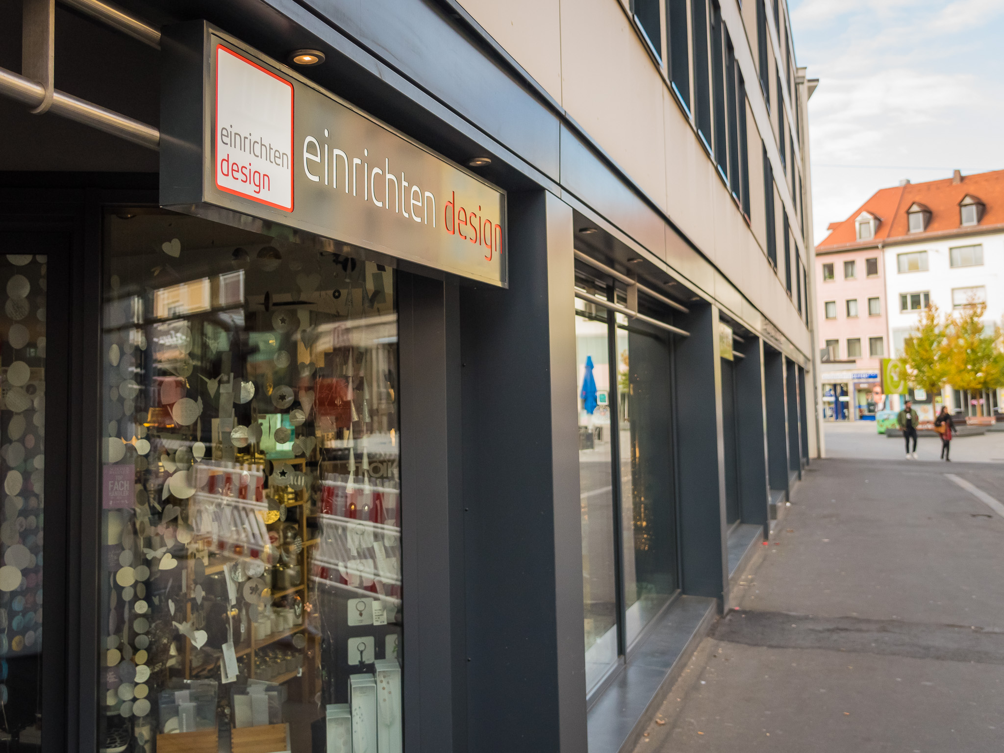 Das neue Logo: Aus "Citystore" wird "einrichten design". Foto: Pascal Höfig