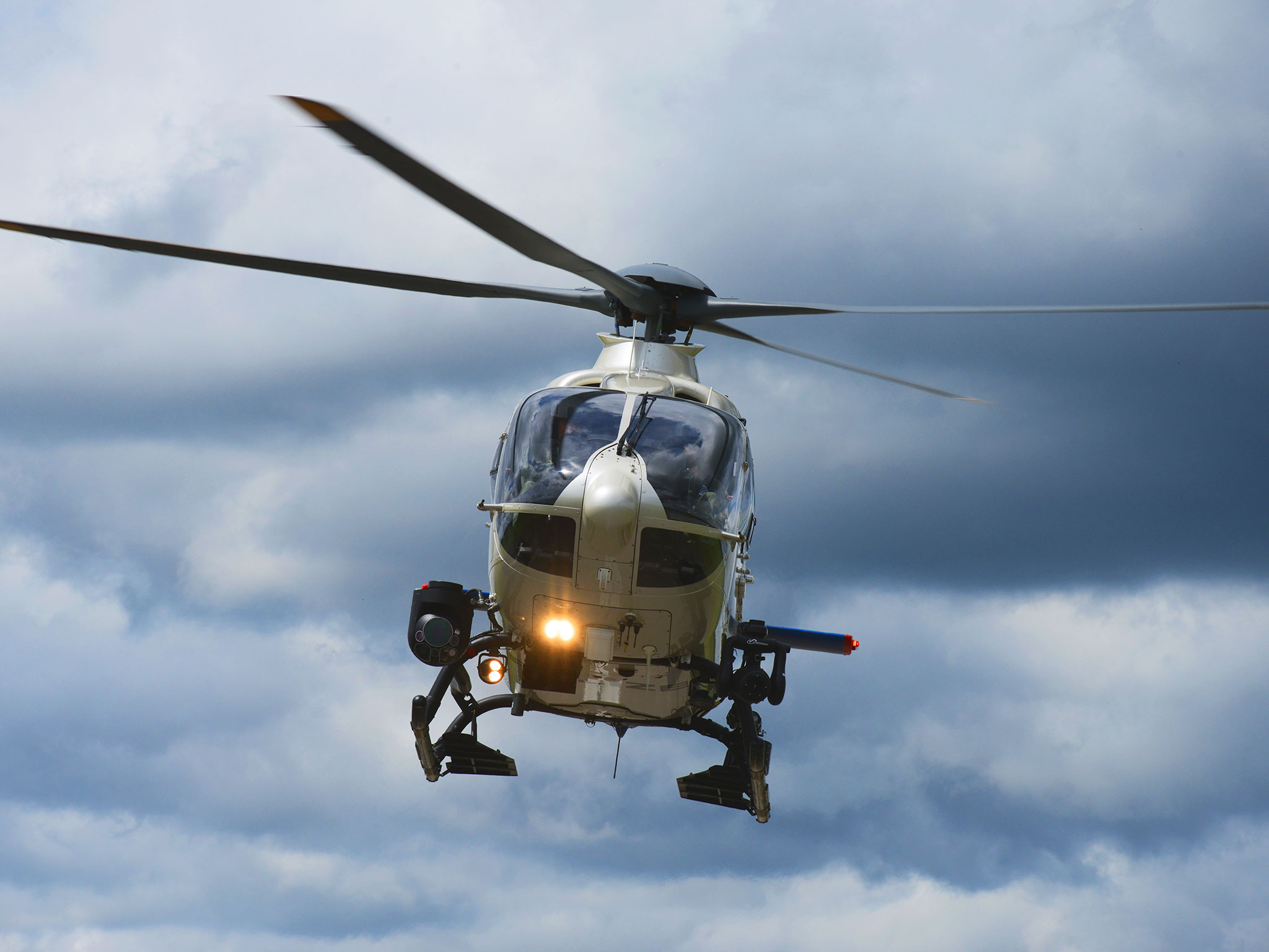 Polizeihubschrauber1 "Edelweiß" ist einer von 8 Helikoptern der Polizeihubschrauberstaffel der Bereitschaftspolizei. Foto: Polizei Bayern
