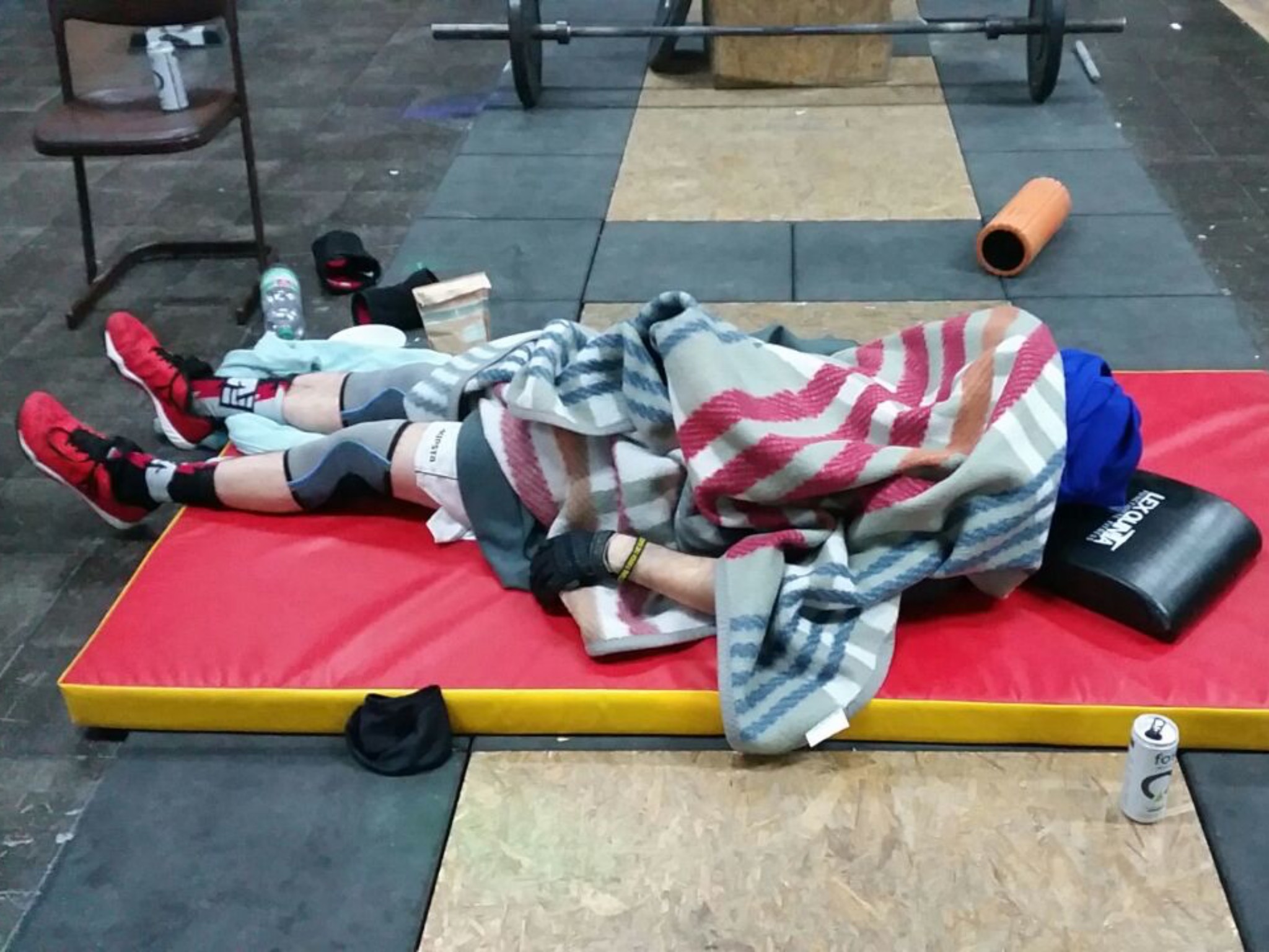 Nur kurze Pausen waren möglich. Foto: CrossFit Würzburg