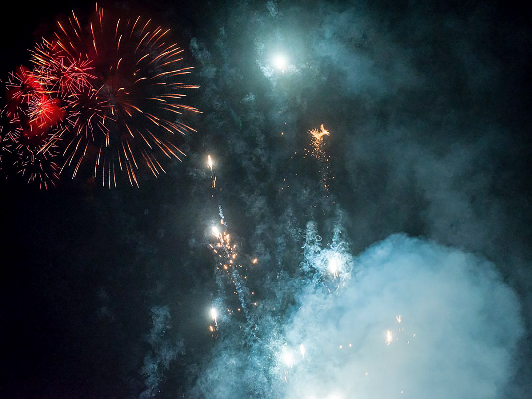 Feuerwerk_Silvester_2048 Feuerwerk. Foto: Pascal Höfig