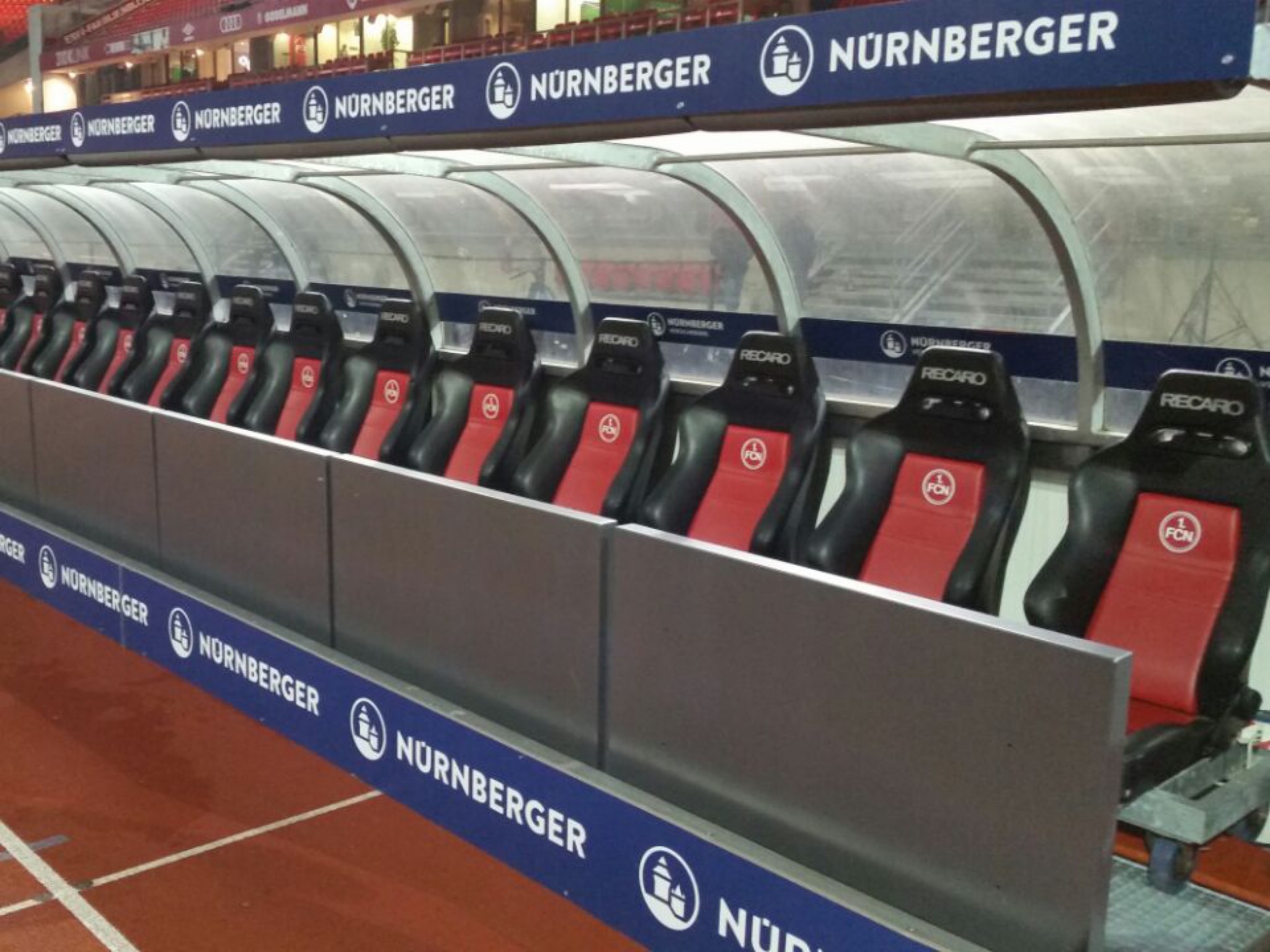Jokerarea im Nürnberger Stadion. Foto: Dieter Wirsching