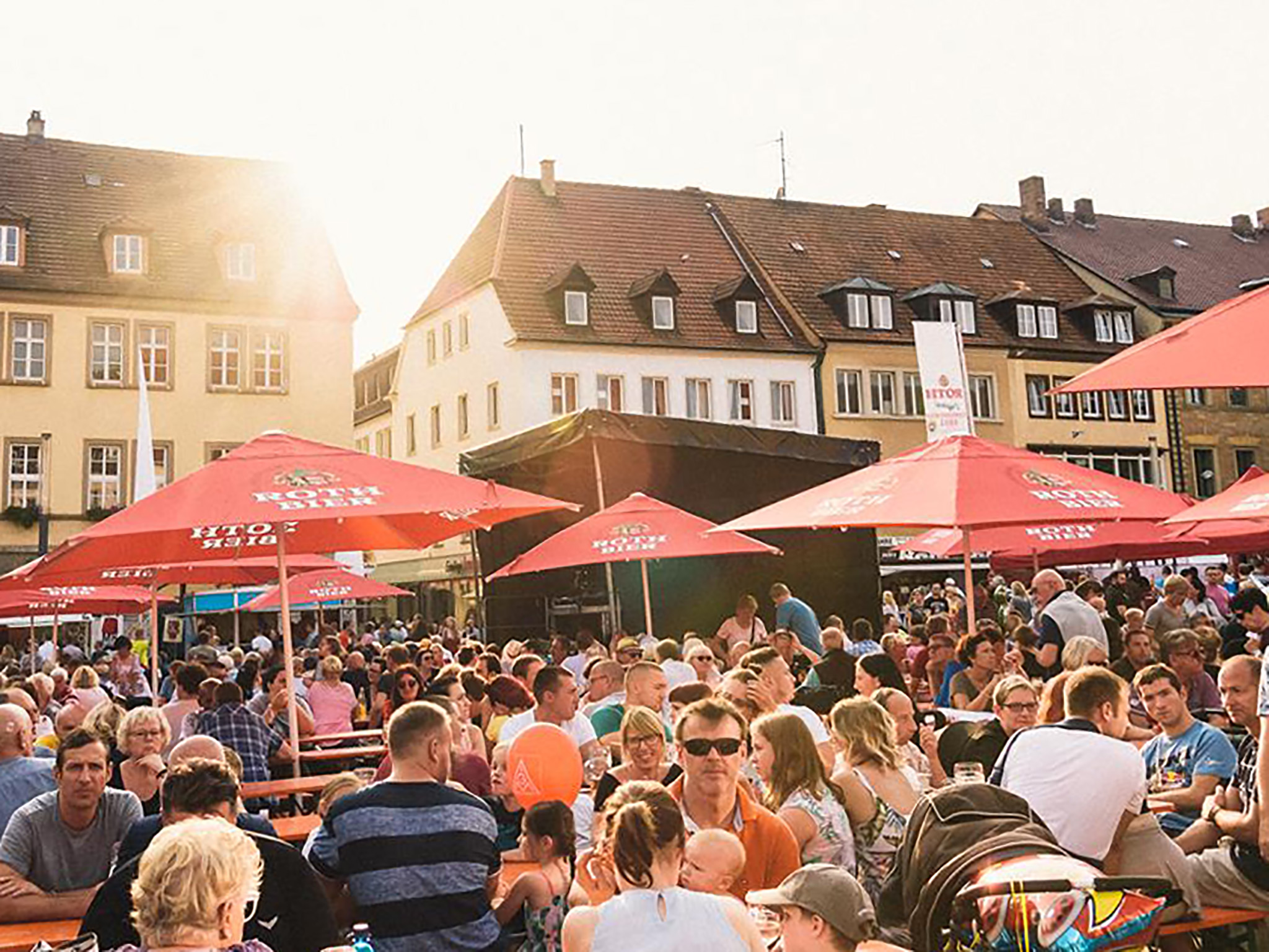 Das Schweinfurter Stadtfest. Foto: Pascal Höfig