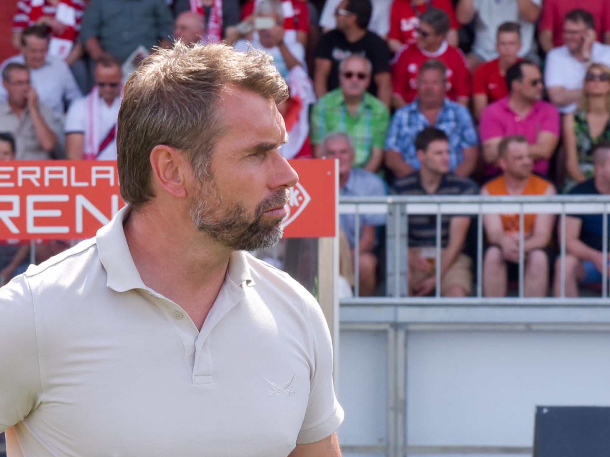 BerndHollerbach_Kickers Fußballtrainer Bernd Hollerbach. Foto: Pascal Höfig