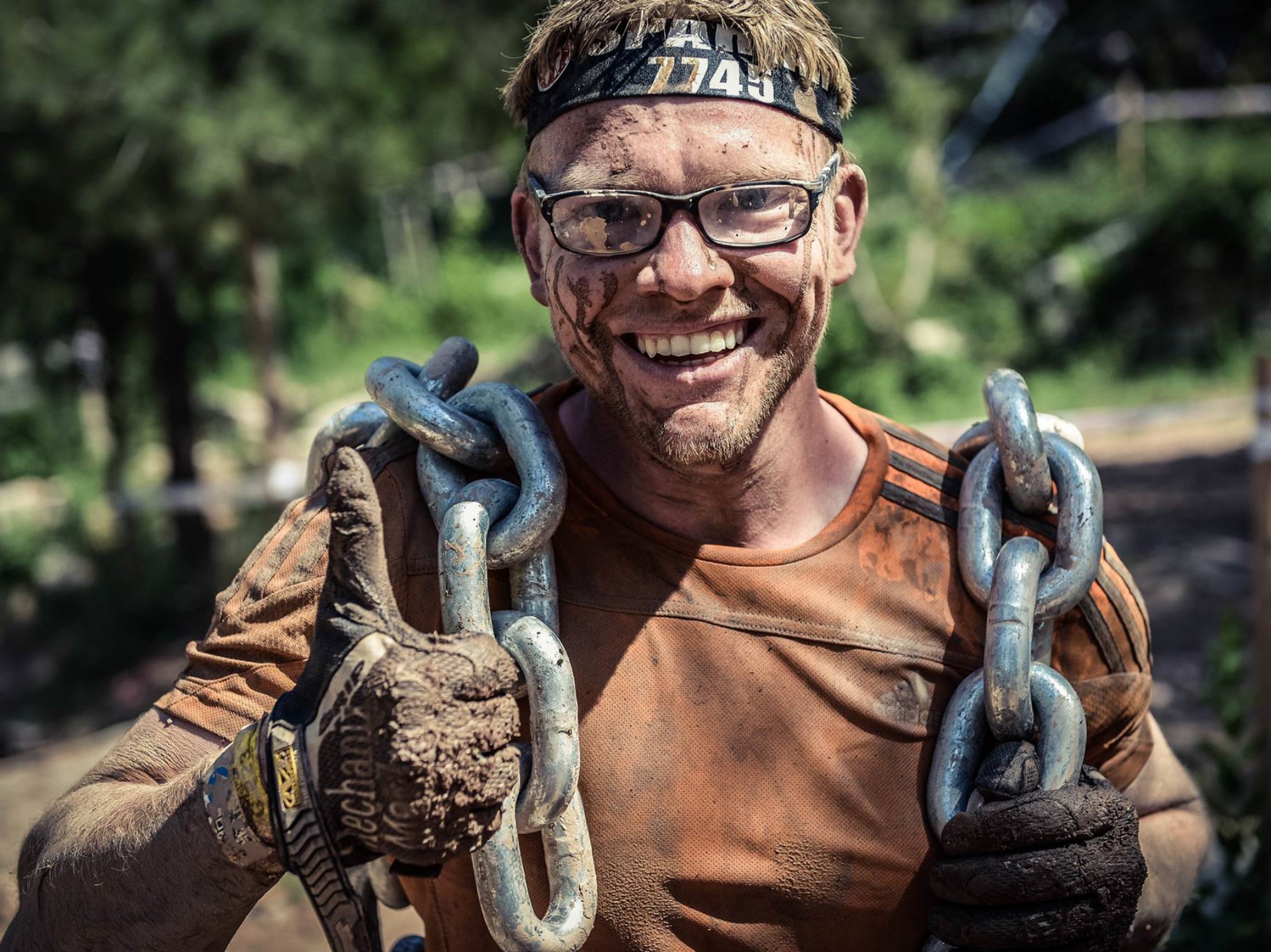 Sven Gehwald bei einem Spartan Race bei Barcelona. Foto: Sportograf, Sven Gehwald