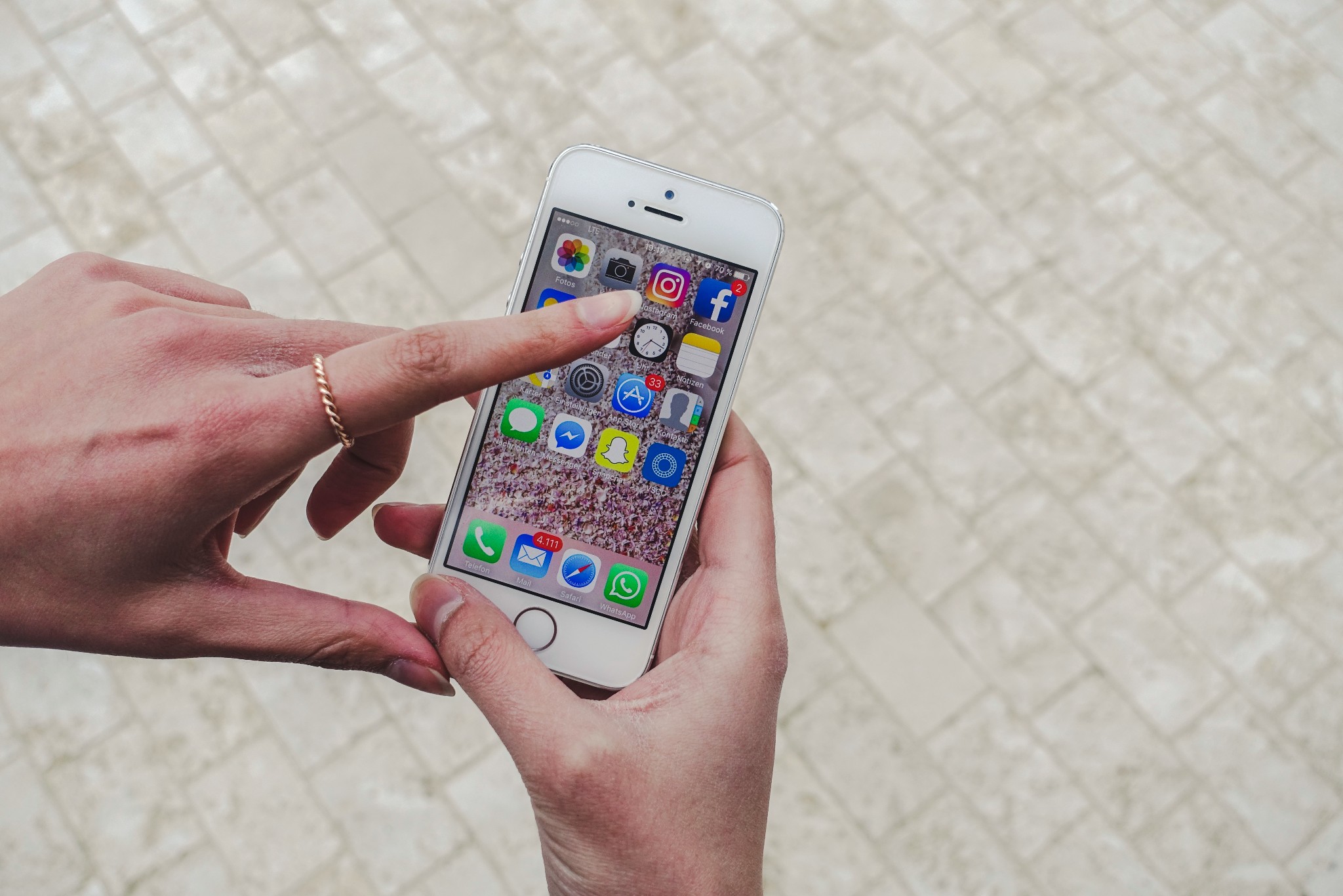 smartphone_homescreen_instagram.jpg Instagram auf dem Smartphone. Symbolfoto: Meliz Kaya