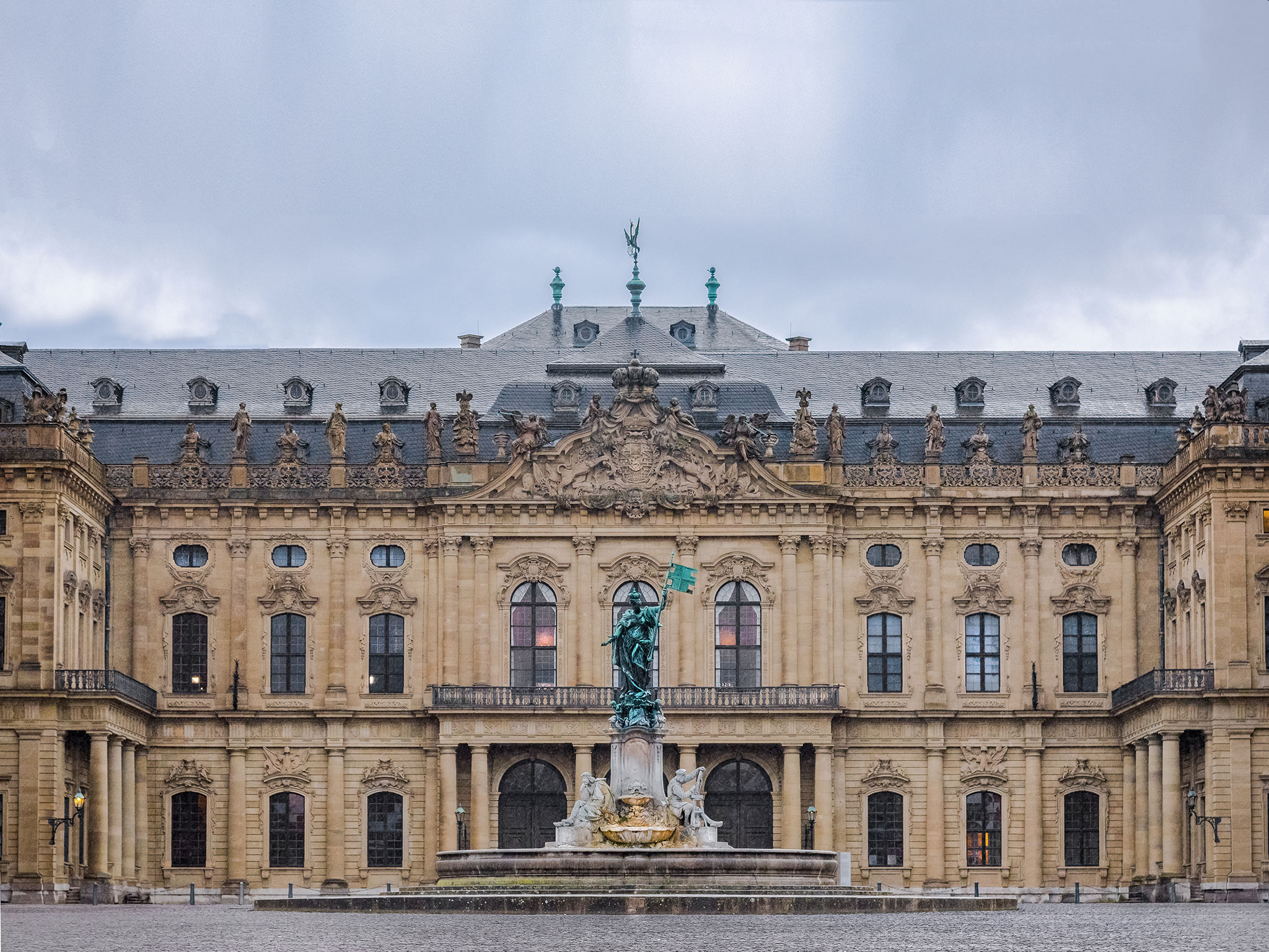 Großer Besuchermagnet war auch 2017 wieder die Residenz Würzburg mit 344.215 Besuchern. Foto: Pascal Höfig