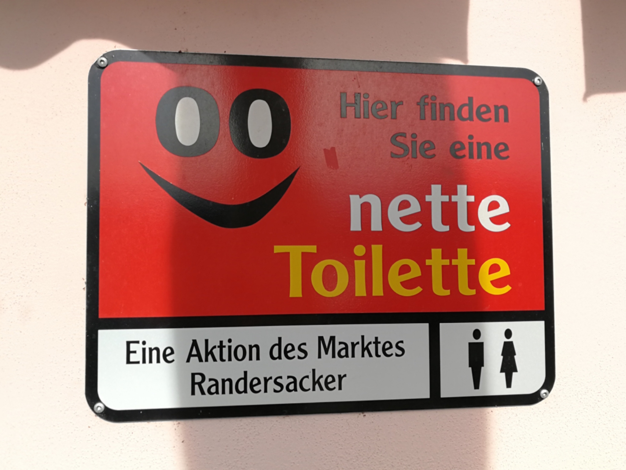 Nette Toilette Die nette Toilette. Foto: Leni van der Straat
