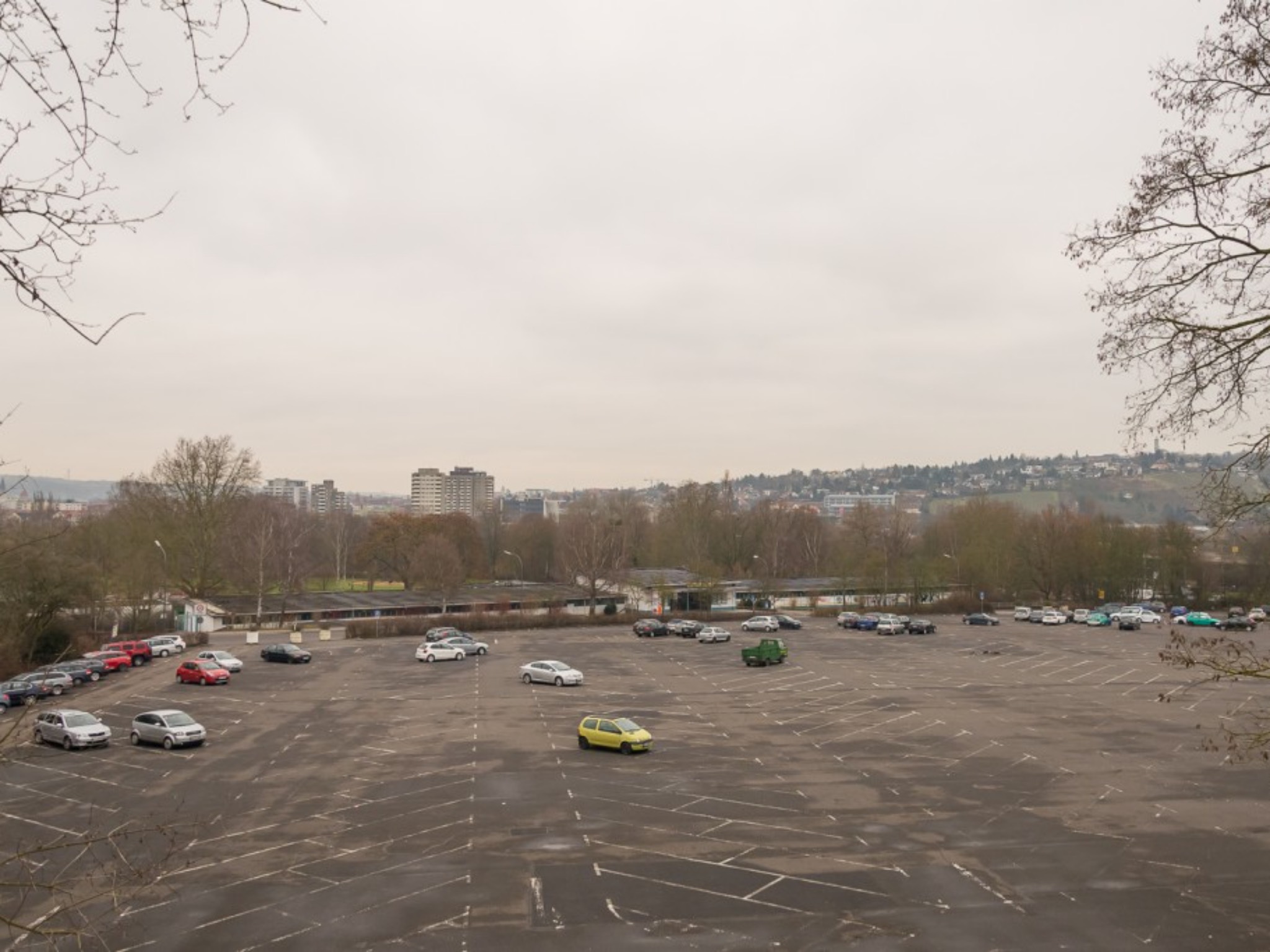 Parkplatz_Dallenbergbad Dallenberg-Parkplatz. Foto: Pascal Höfig