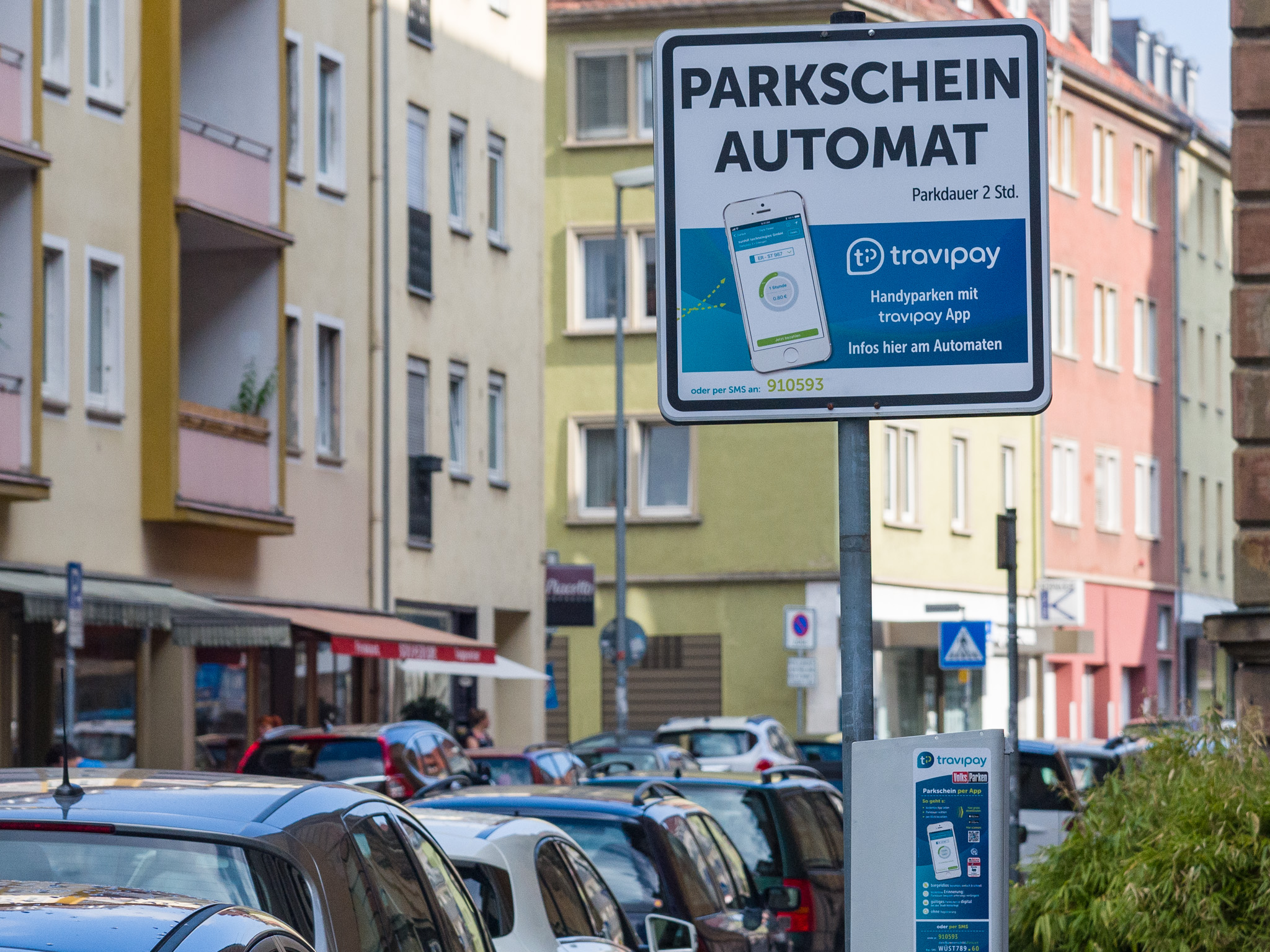 Park_App-2 Mit der "travipay"-App kann man einen Parkschein lösen. Foto: Pascal Höfig