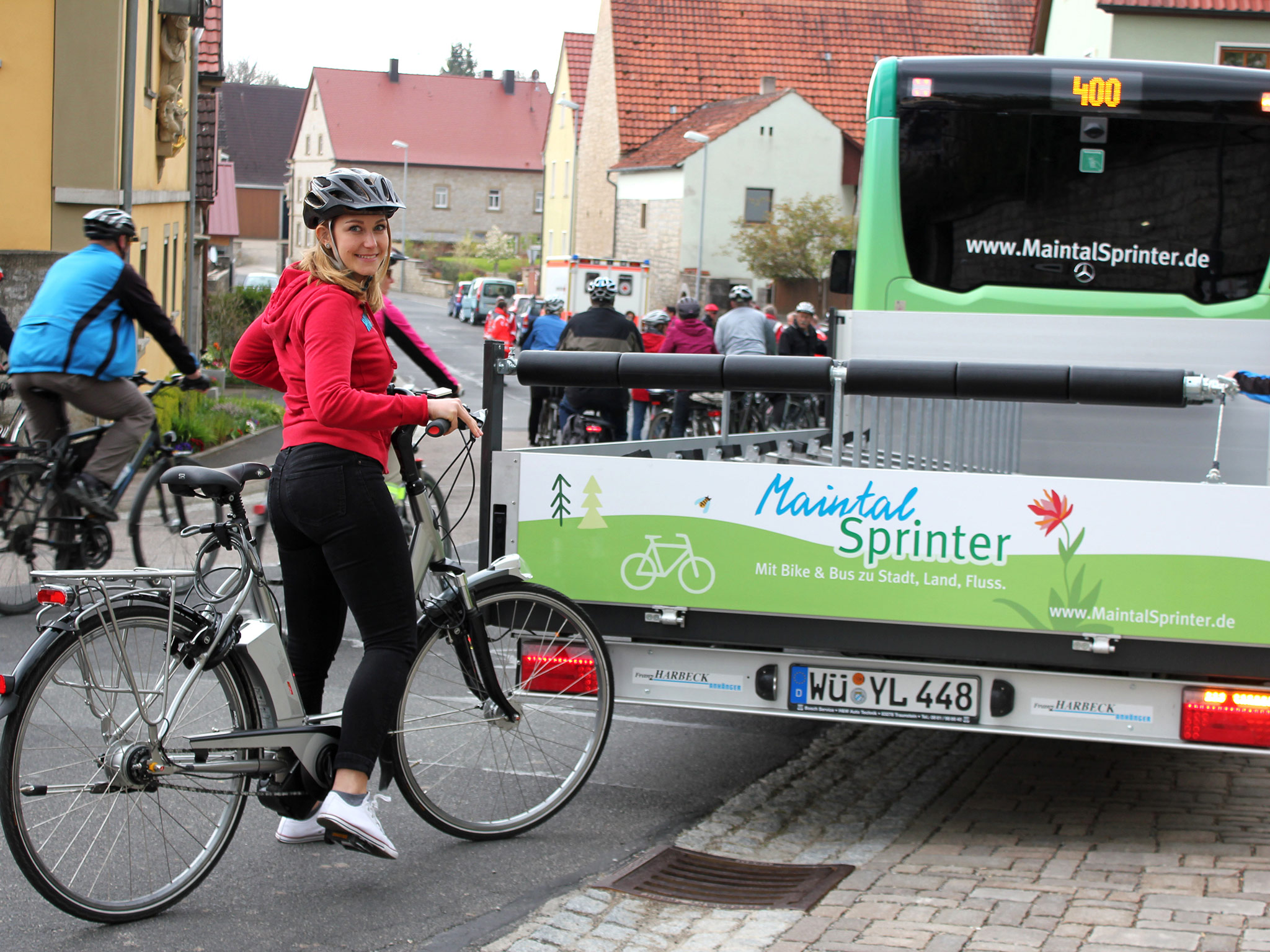 maintalsprinter_fahrradtour_apg Wie wär's mit einer Radtour durch die Region? Foto: Kommunalunternehmen des Landkreises Würzburg