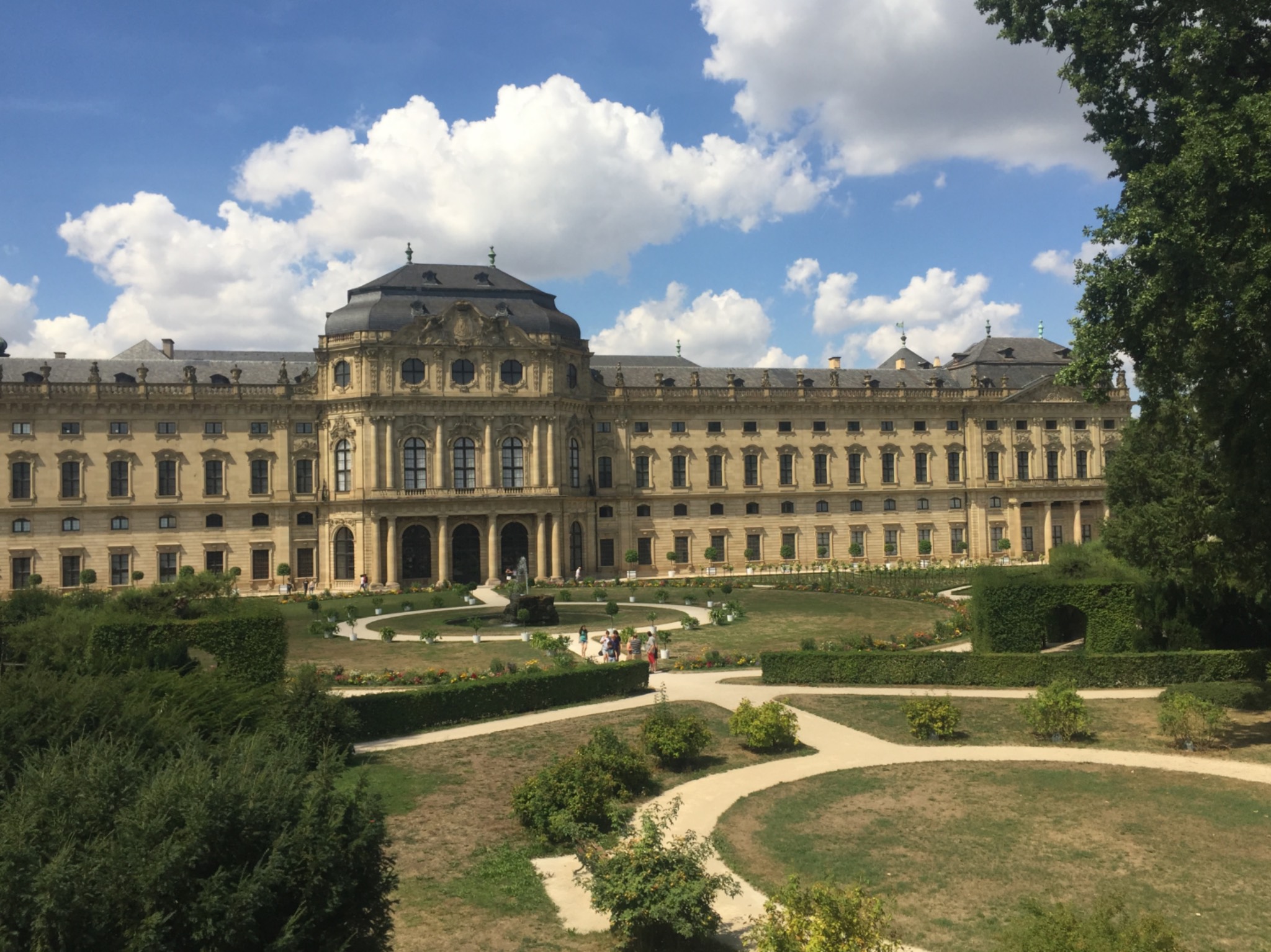 Hofgarten in Würzburg. Symbolfoto: Katharina Kraus