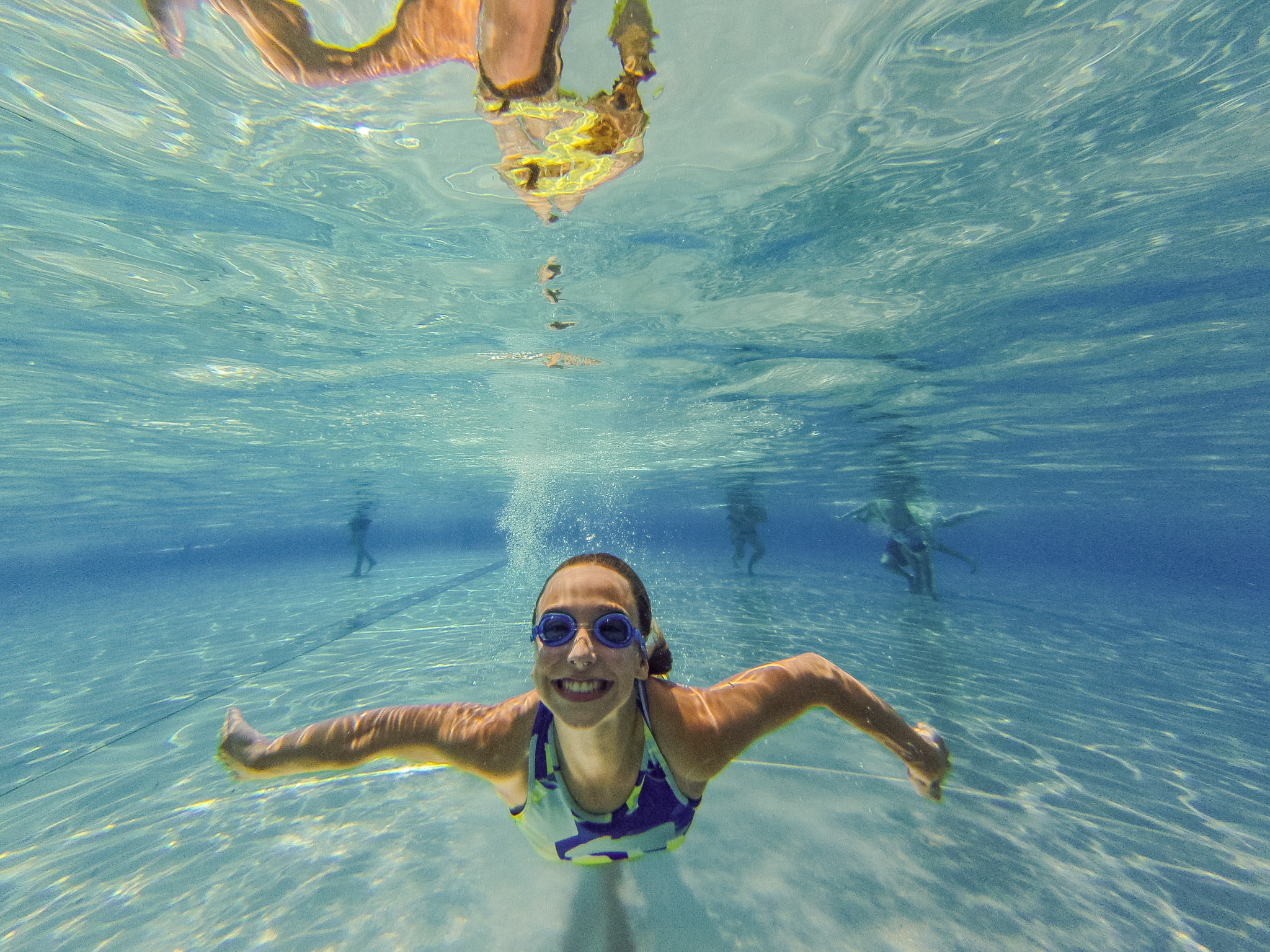Aufregende Ausbildung im Schwimmbad. Symbolfoto: Pascal Höfig