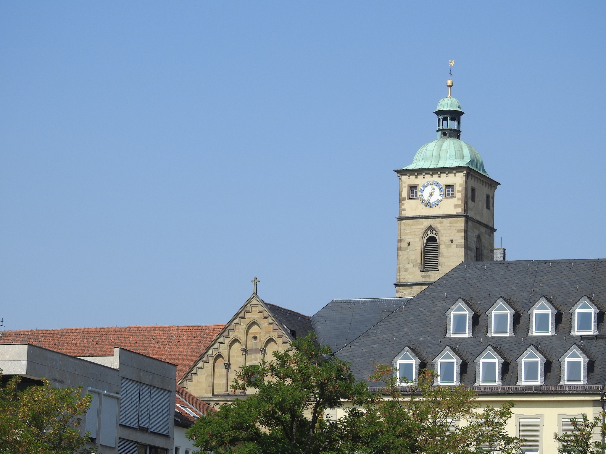 Die evangelische St. Johannis-Kirche. Foto: Dirk Flieger