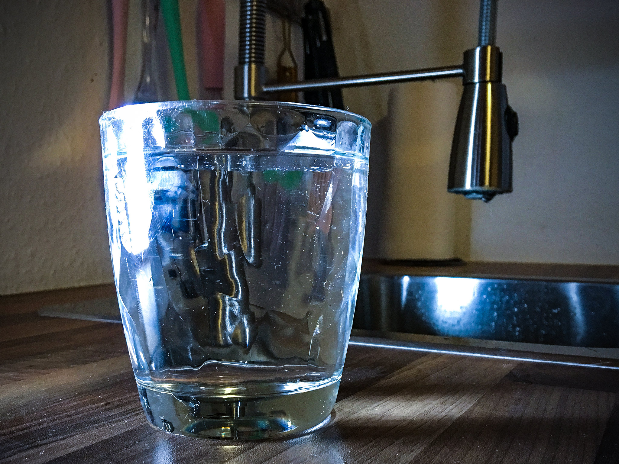 Wasserglas Wasserglas. Symbolfoto: Pascal Höfig