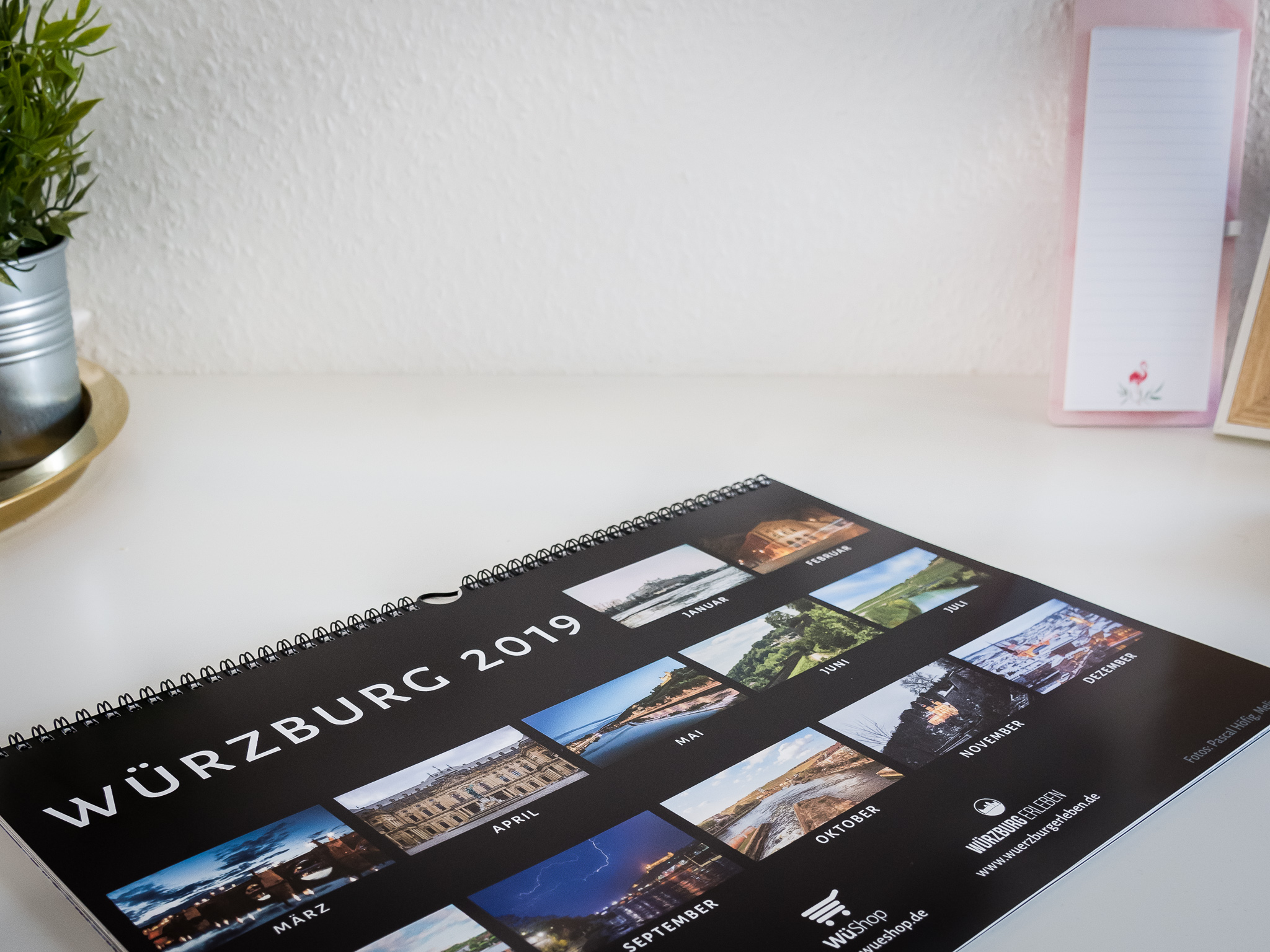 Der Würzburg Kalender 2019. Foto: Pascal Höfig