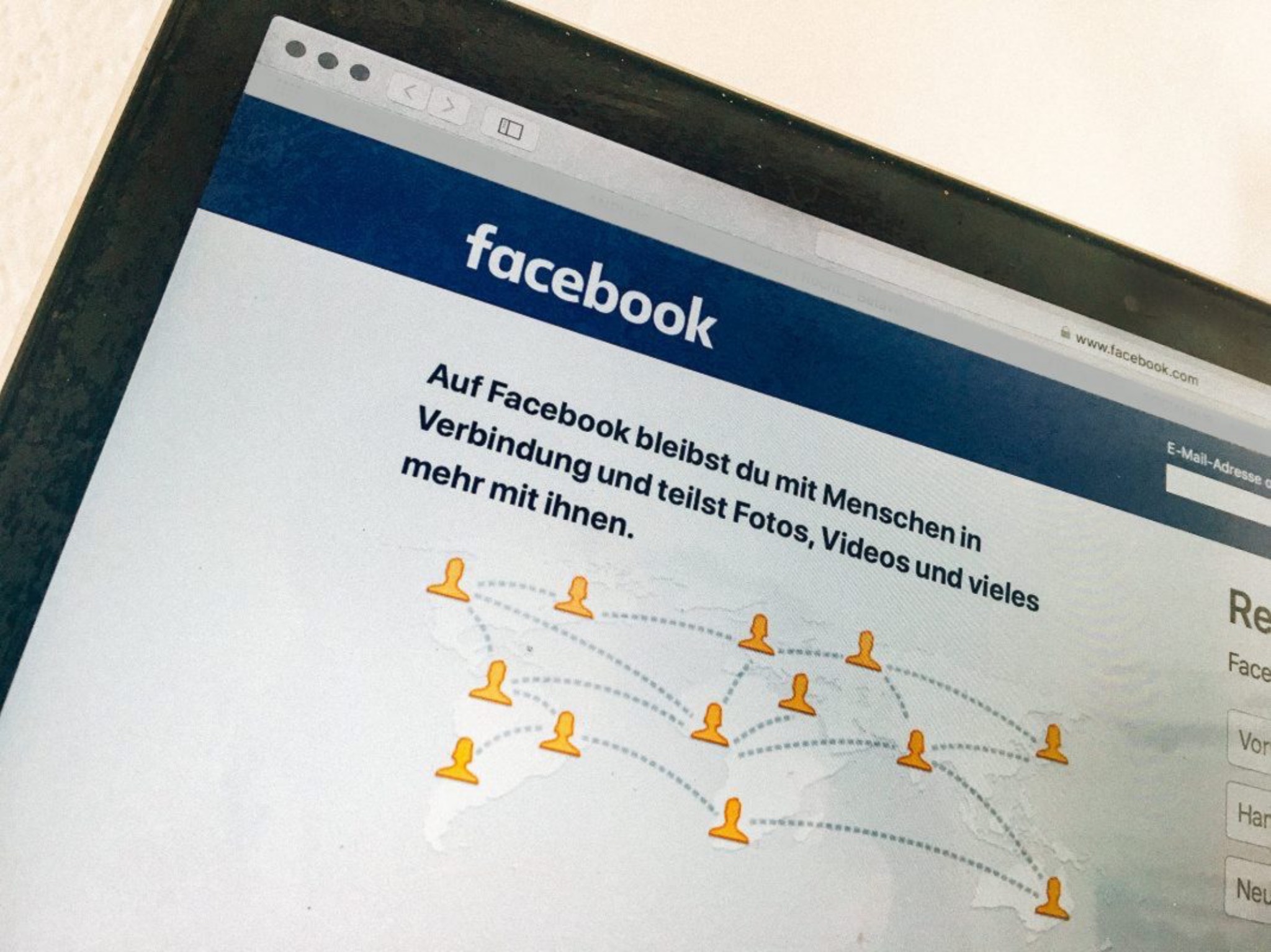 Facebook-Symbolbild Soziale Medien. Symbolfoto: Pascal Höfig