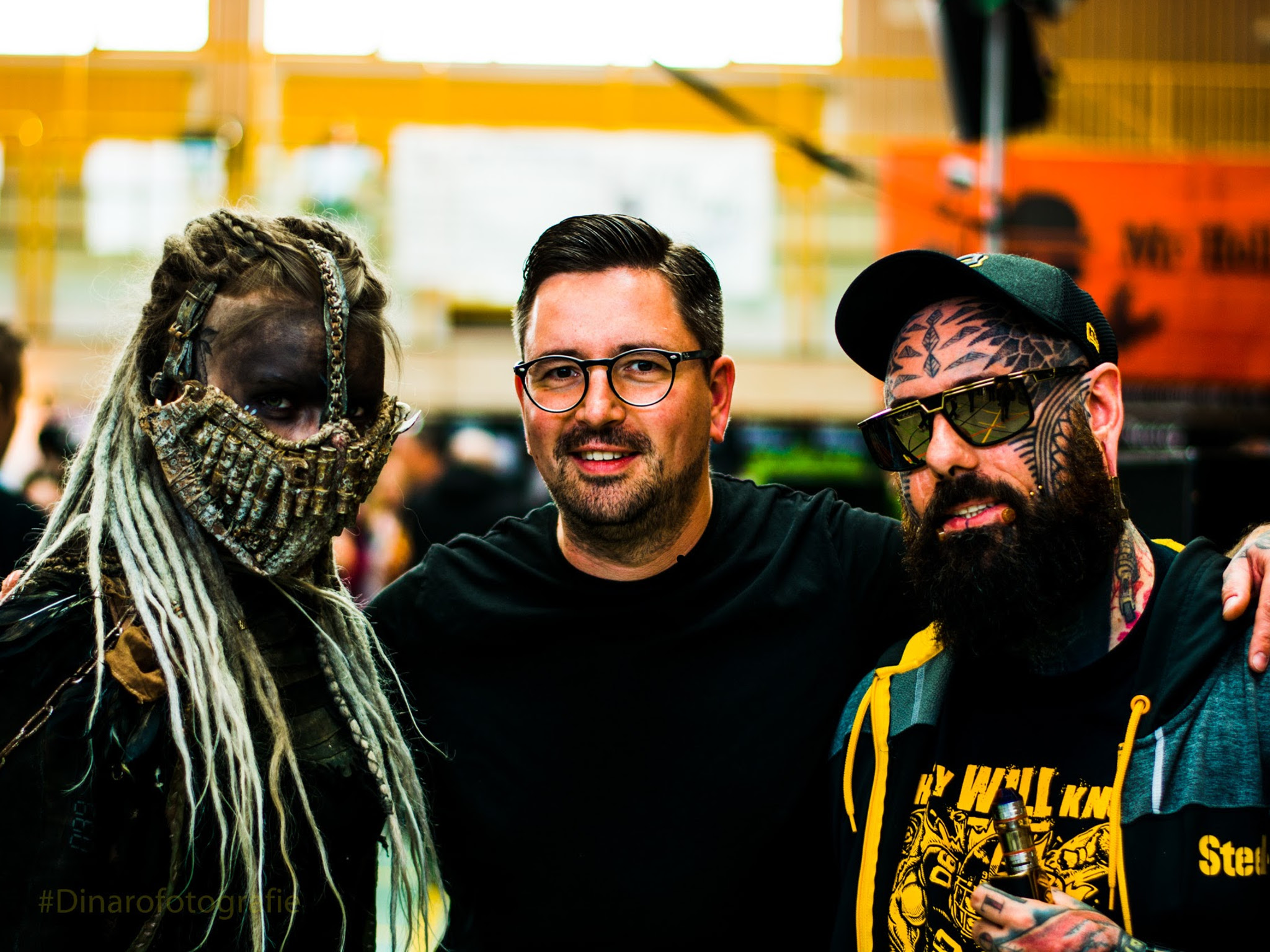 Tattoo Convention Schweinfurt Auf der Tattoo & Art Convention gibt es viel Skurriles zu sehen. Foto: Schweinfurter Tattoo & Art Convention