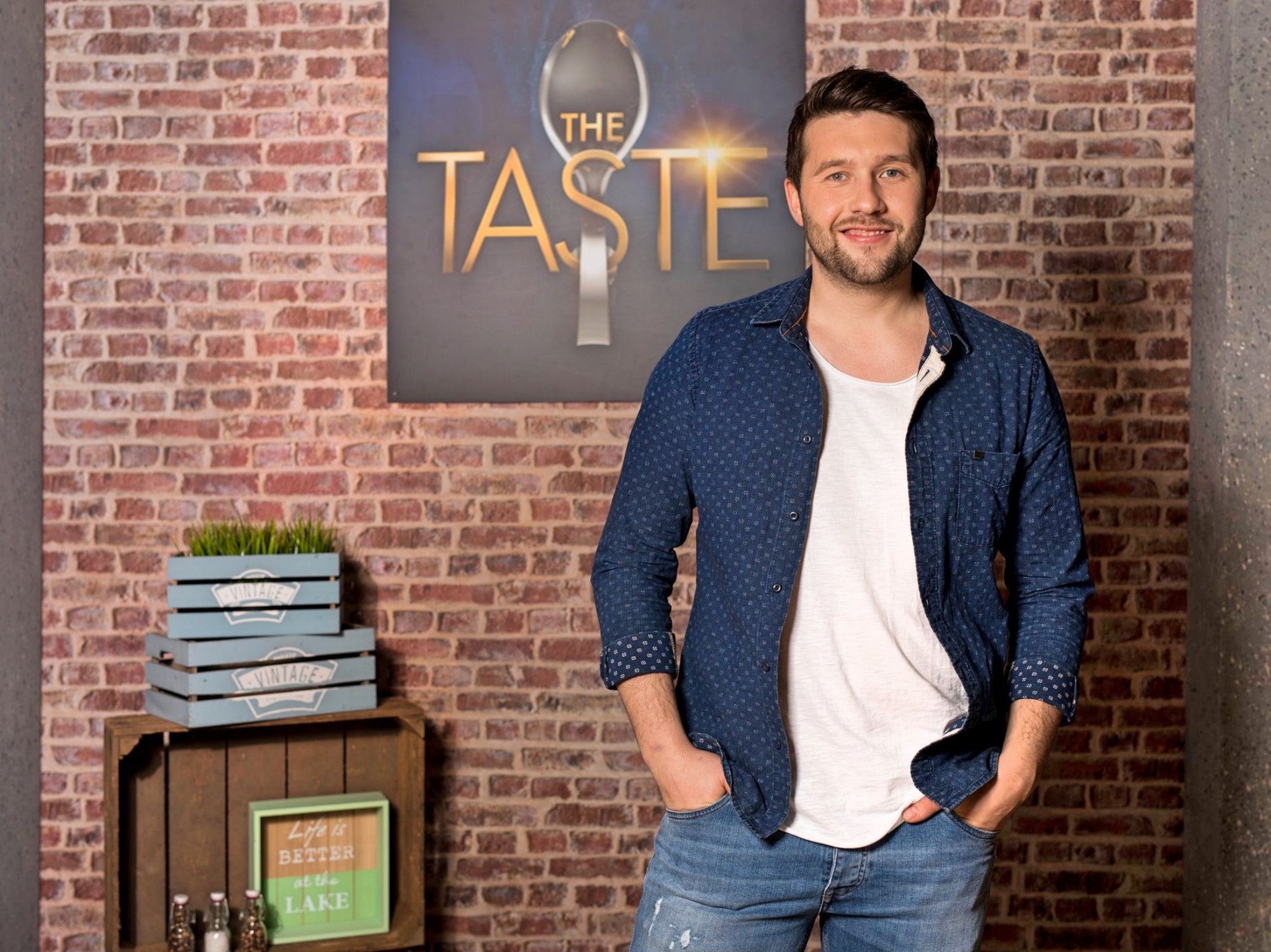 Taste_1314355_Fotor Der Würzburger Fritz macht bei der TV-Show "The Taste" mit. Foto: SAT.1 / Benedikt Müller