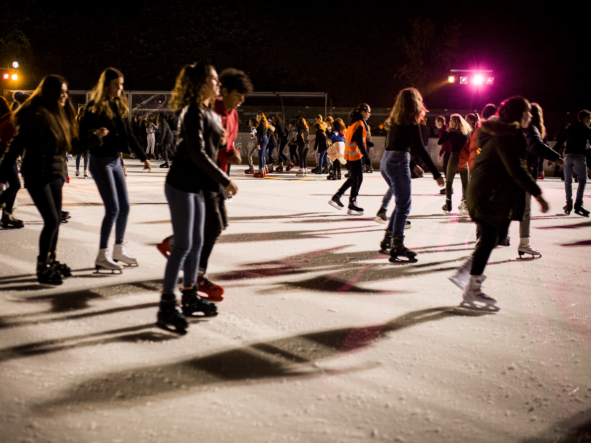 Eisbahn_Schlittschuh 05 Eisbahndisco. Symbolbild: Pascal Höfig