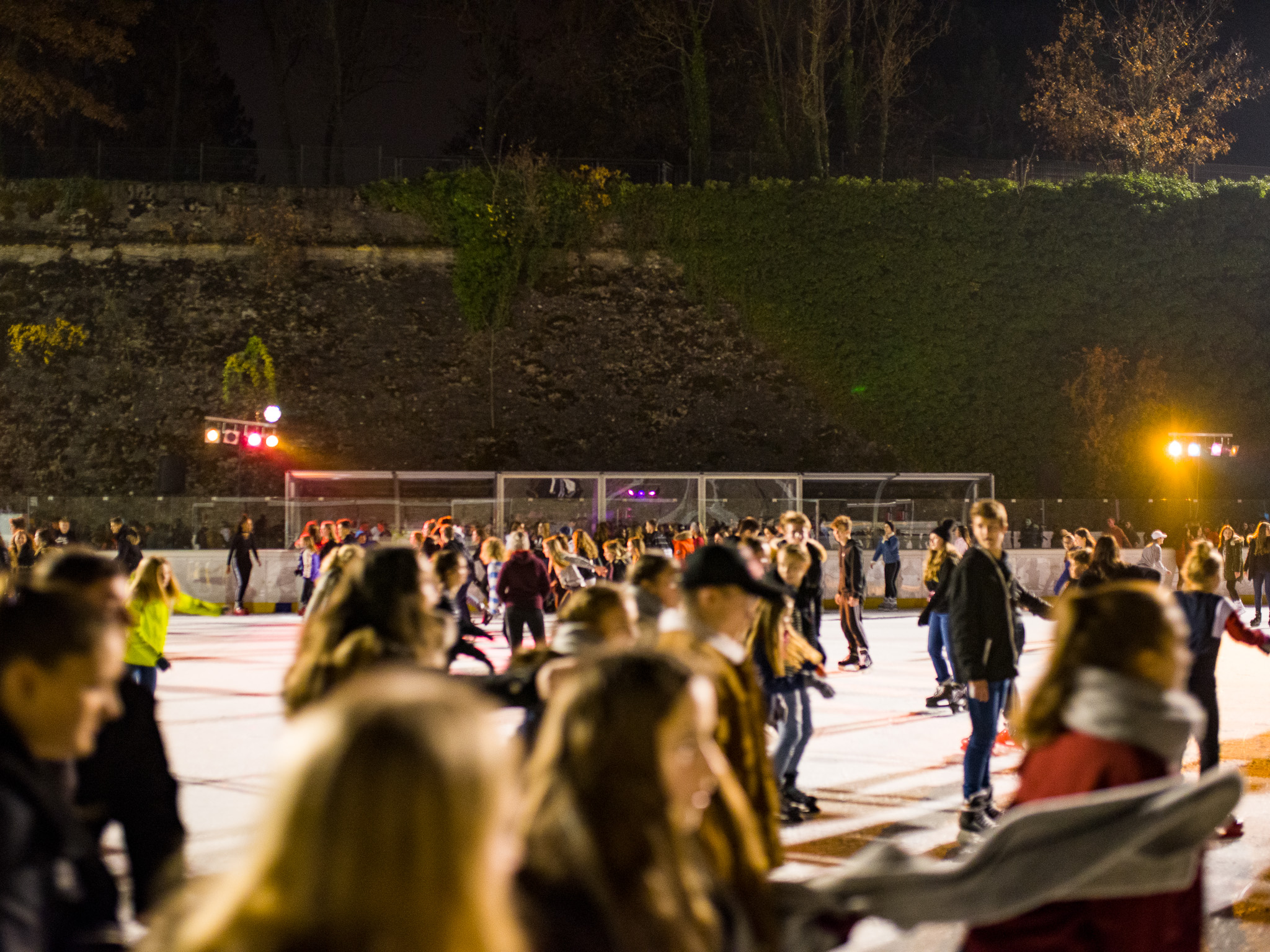 Eisbahndisco. Symbolbild: Pascal Höfig
