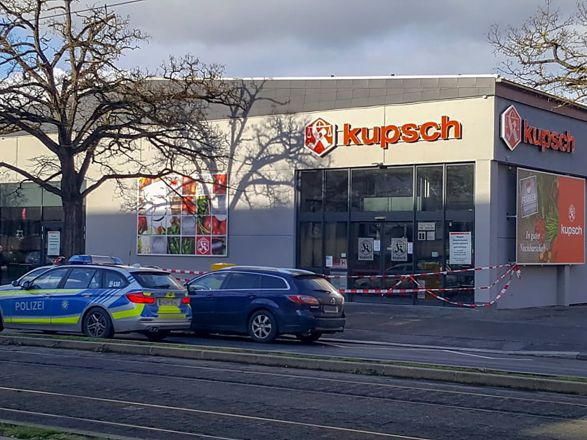 Der Supermarkt bleibt bis auf weiteres geschlossen. Foto: Armin Höfig