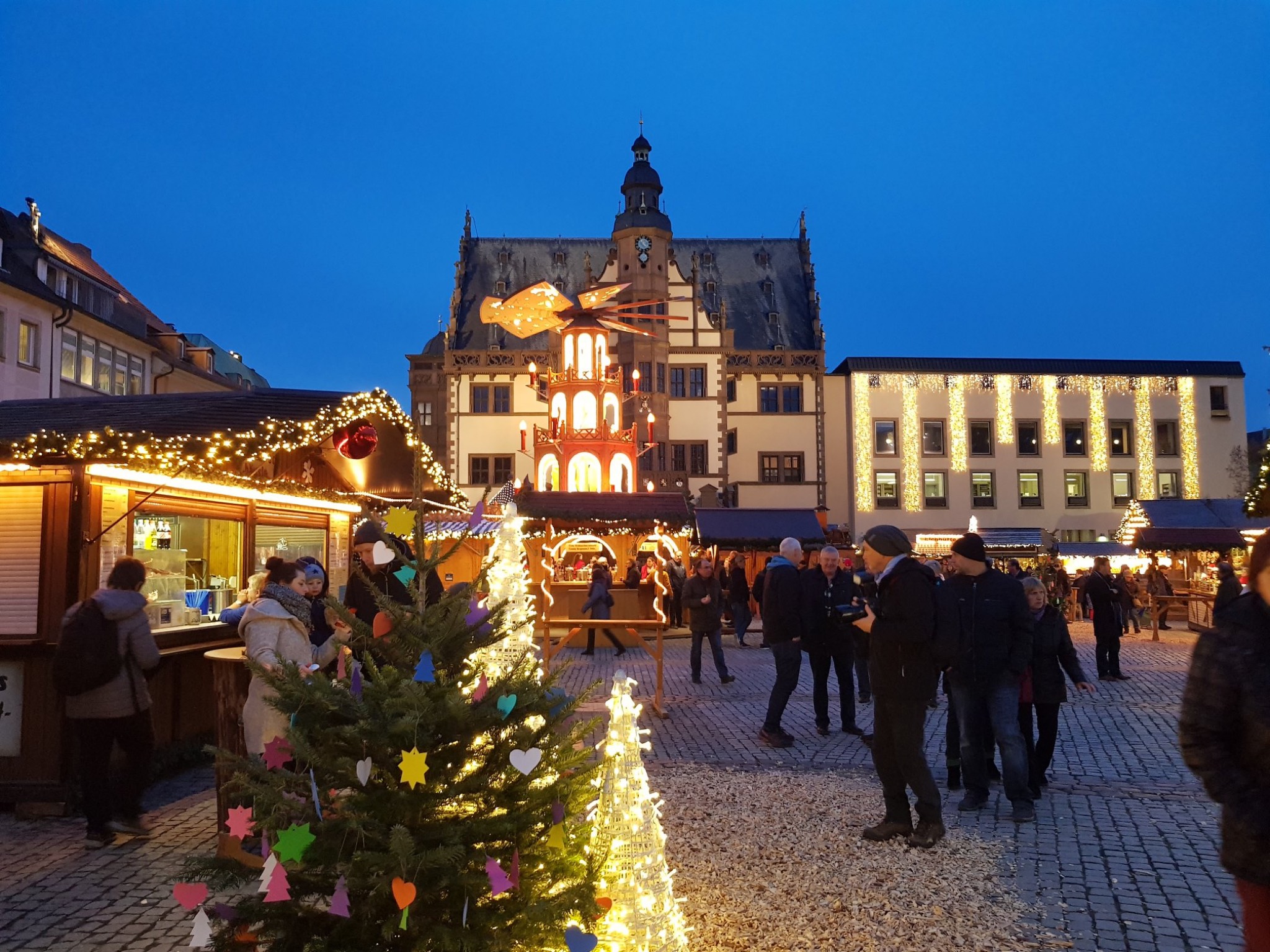 Weihnachtsmarkt_SW Der Schweinfurter Weihnachtsmarkt. Foto: Dirk Flieger