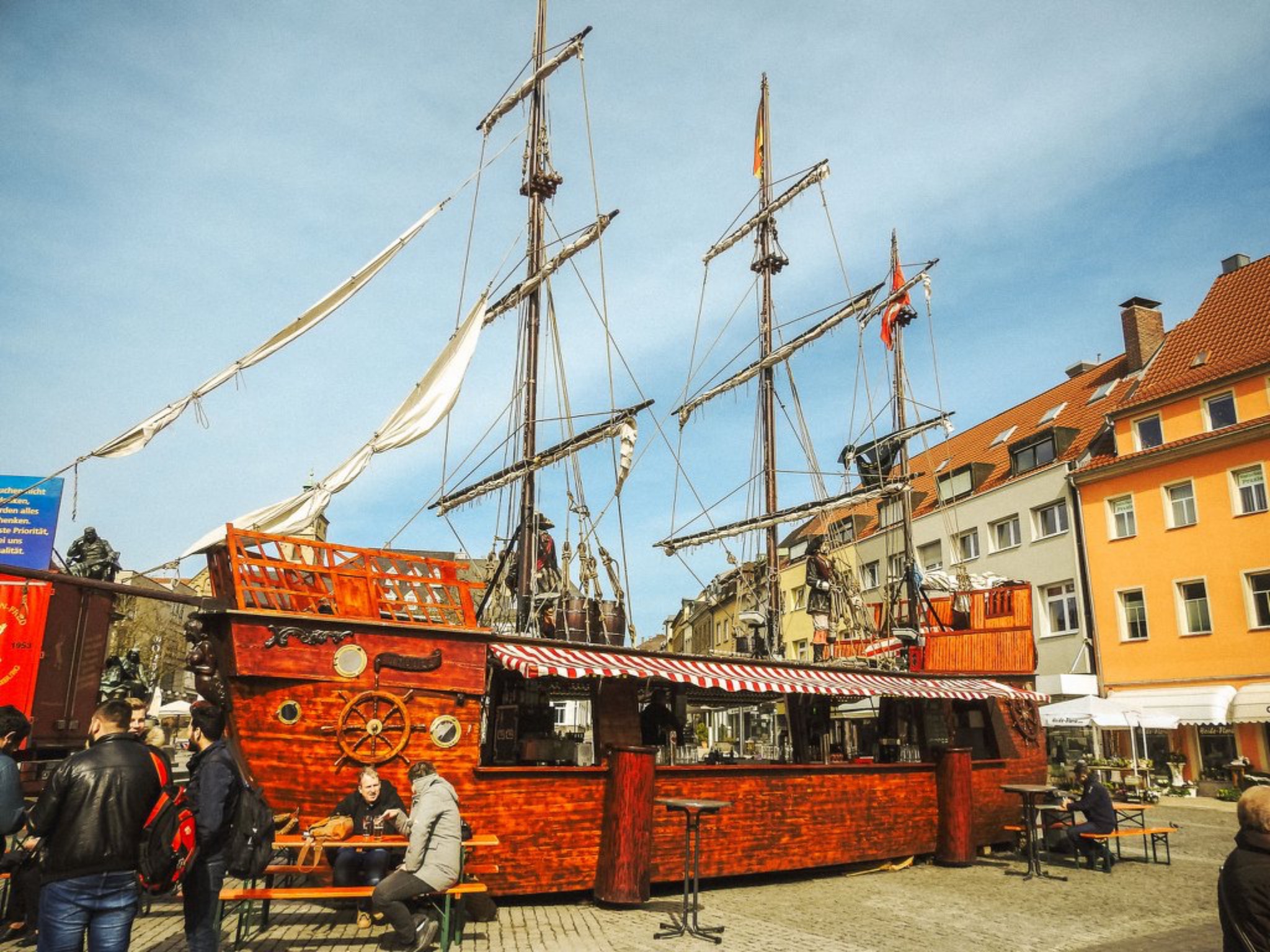 Der Fischmark in Schweinfurt. Foto: Dirk Flieger