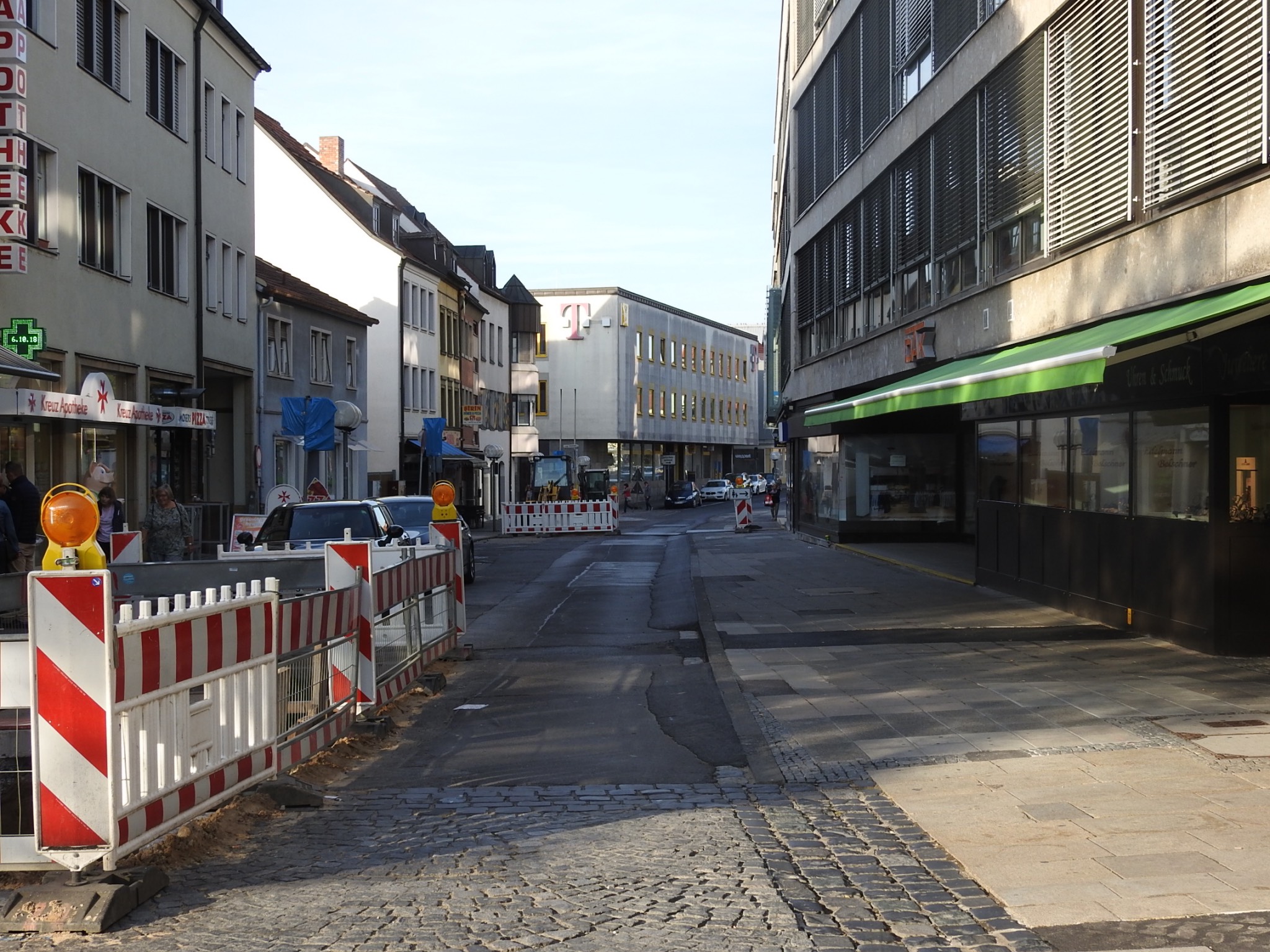 Zehntstrasse_Schweinfurt Die Zehntstraße. Foto: Dirk Flieger