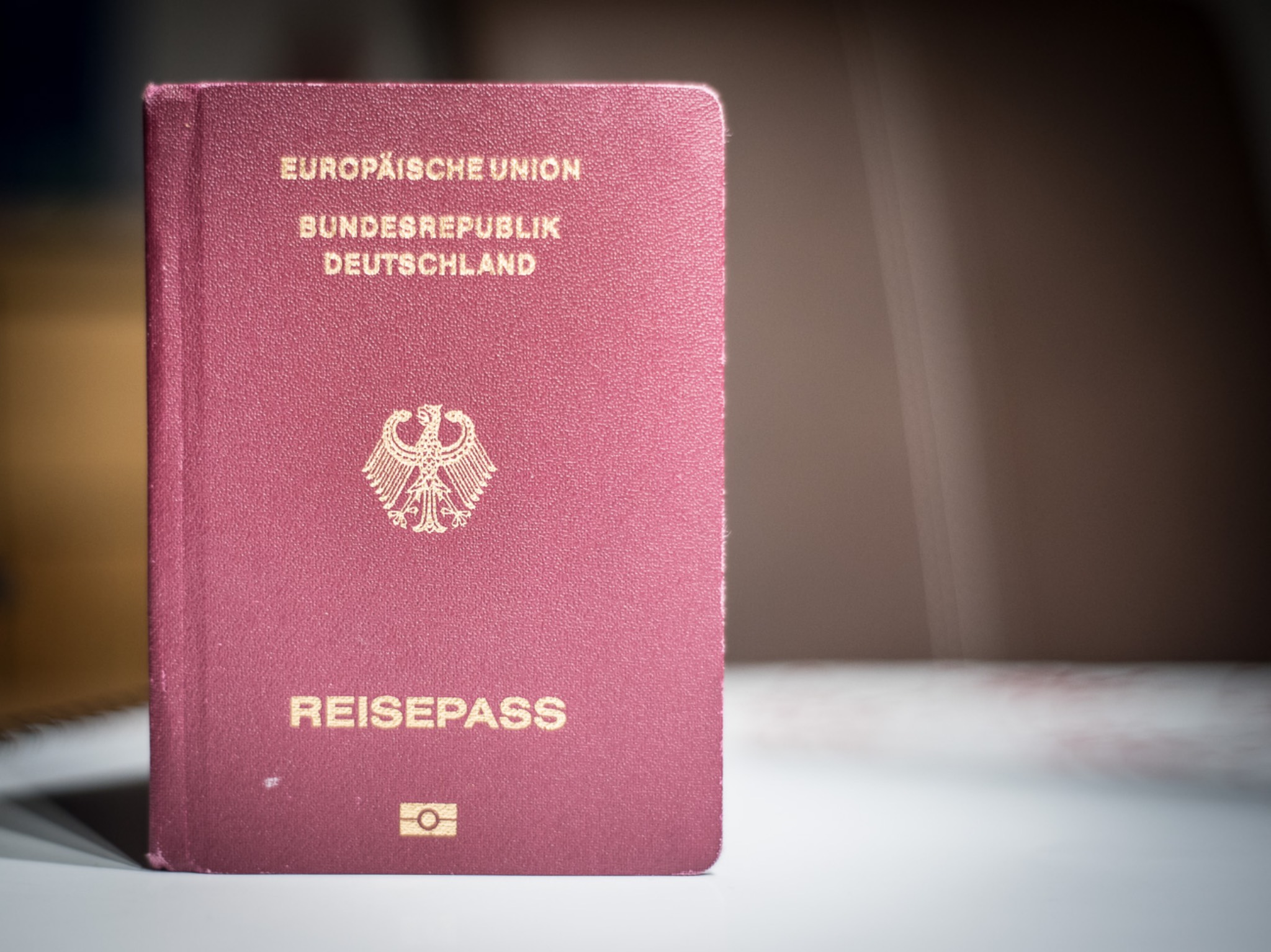Reisepass_Symbol Der deutsche Reisepass. Foto: Pascal Höfig