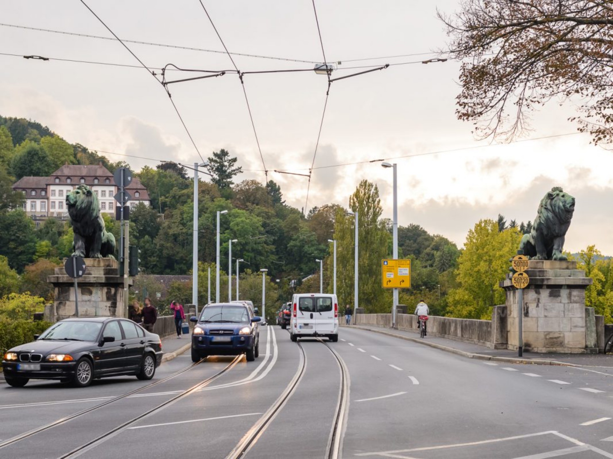 Die Löwenbrücke in Würzburg. Foto: Pascal Höfig