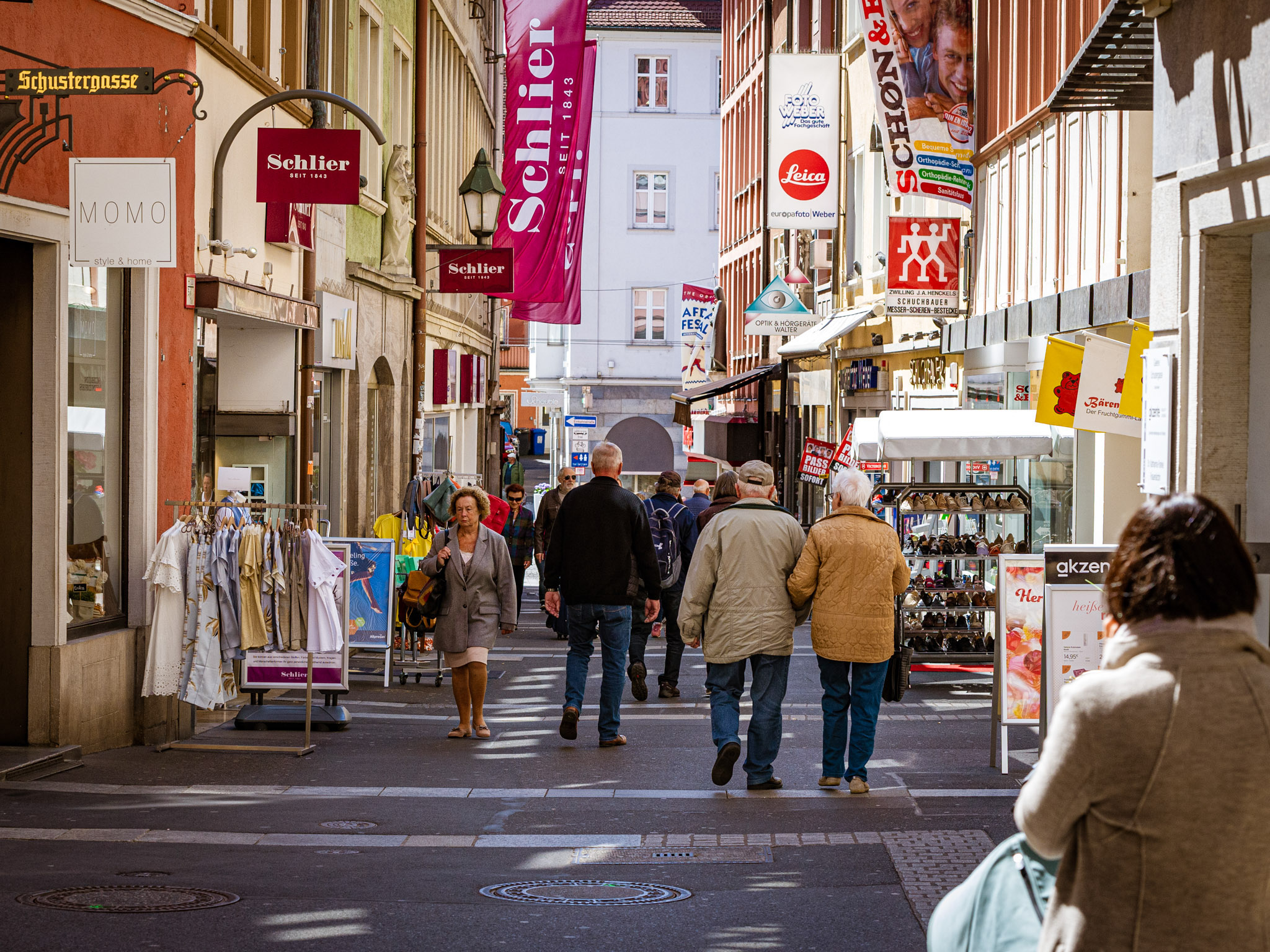 2019_Schustergasse_Wuerzburg_001 Schustergasse in Würzburg. Foto: Pascal Höfig