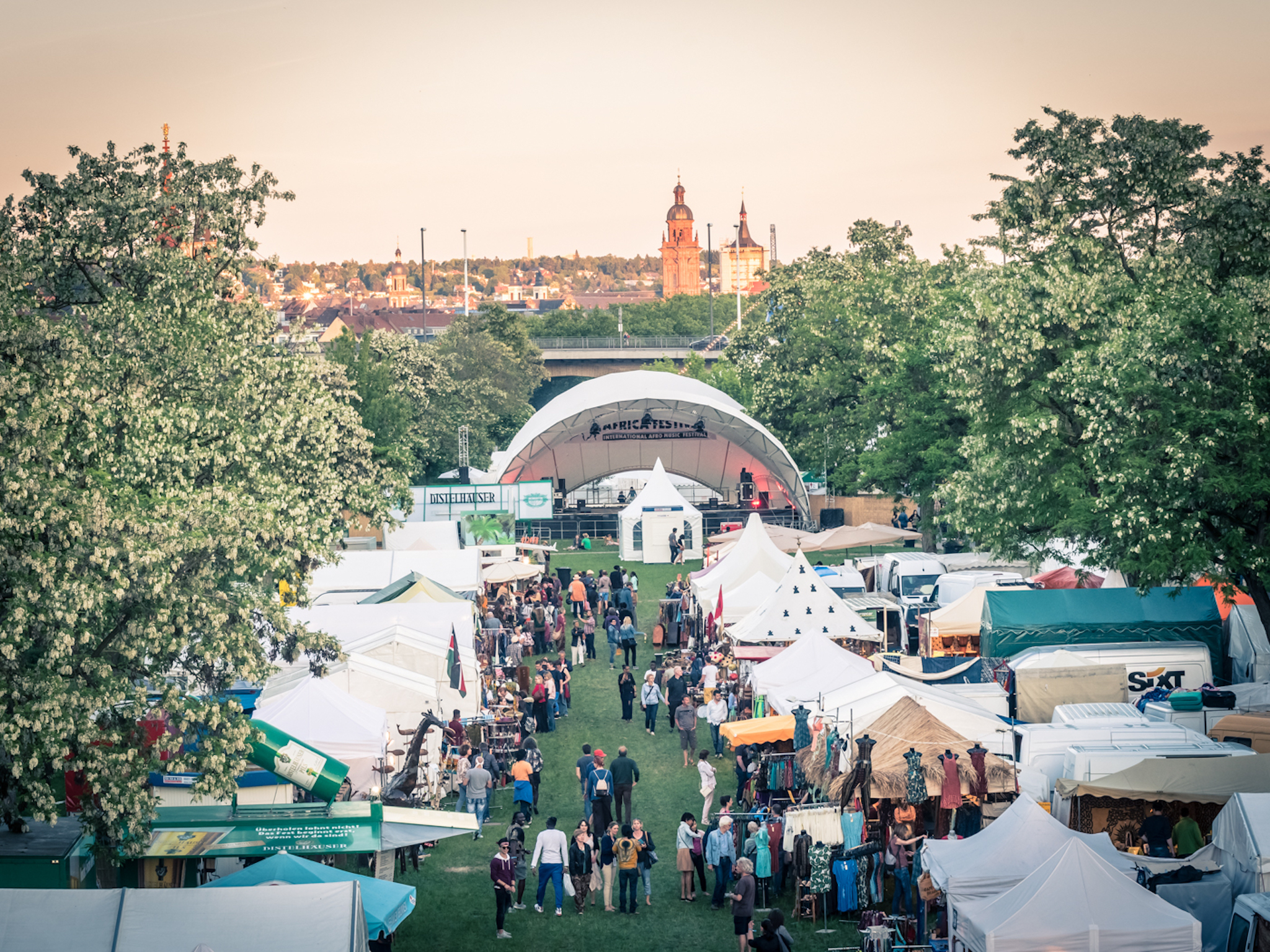 Das Africa Festival in Würzburg. Foto: Pascal Höfig