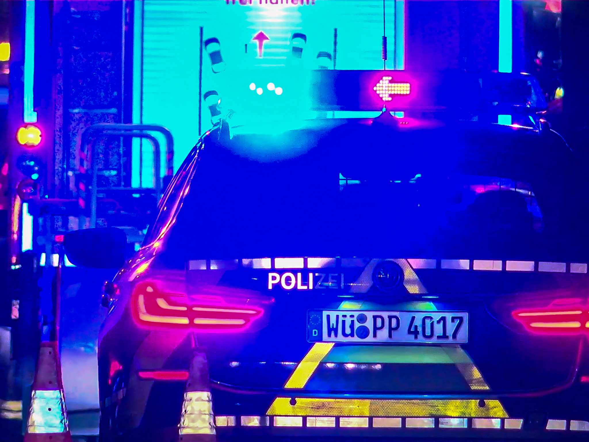 Polizei_VU_A3_Kist_001 Autobahnpolizei im Einsatz. Symbolfoto: Pascal Höfig
