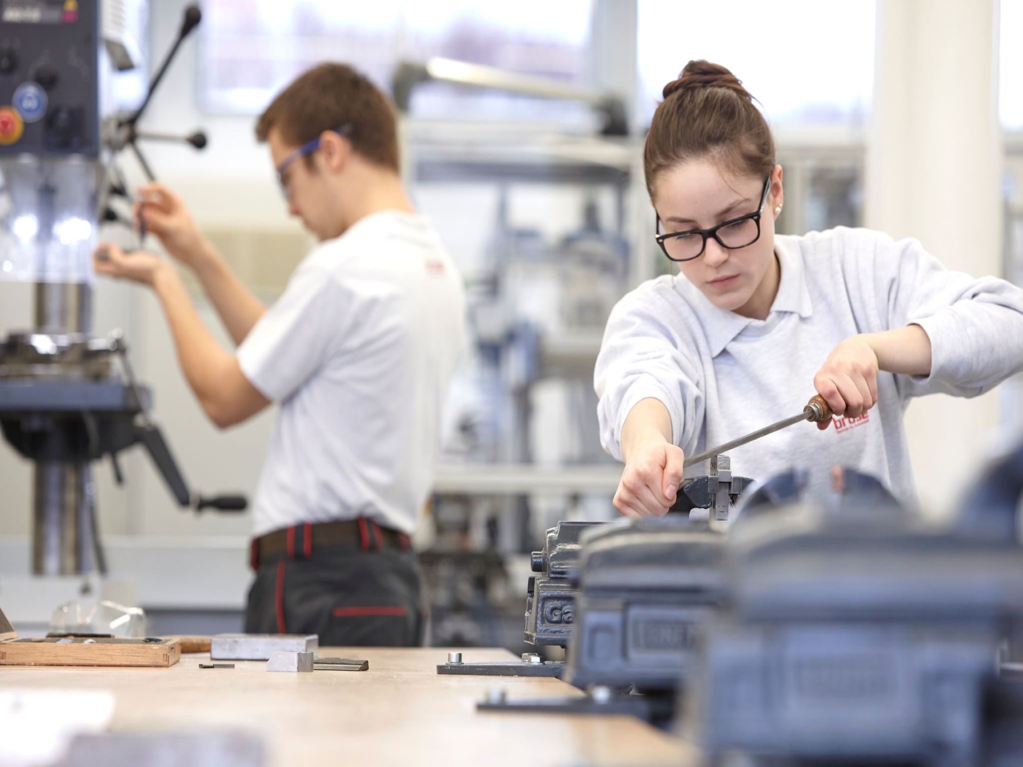 Ob Ausbildung oder Studium: Karriere bei Brose ist garantiert. Foto: Brose Fahrzeugteile