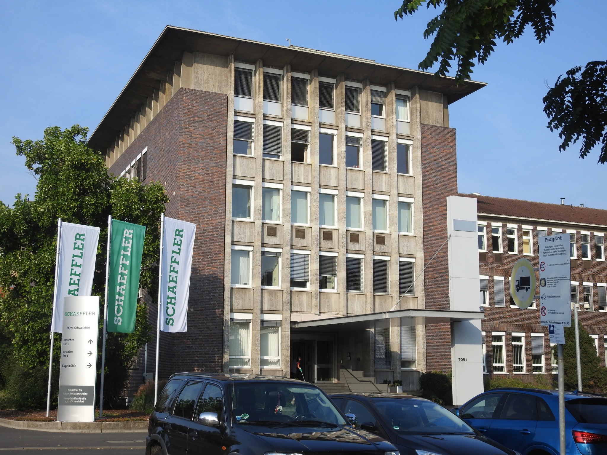 Schaeffler_SW Automobilzulieferer Schaeffler in Schweinfurt. Foto: Dirk Flieger