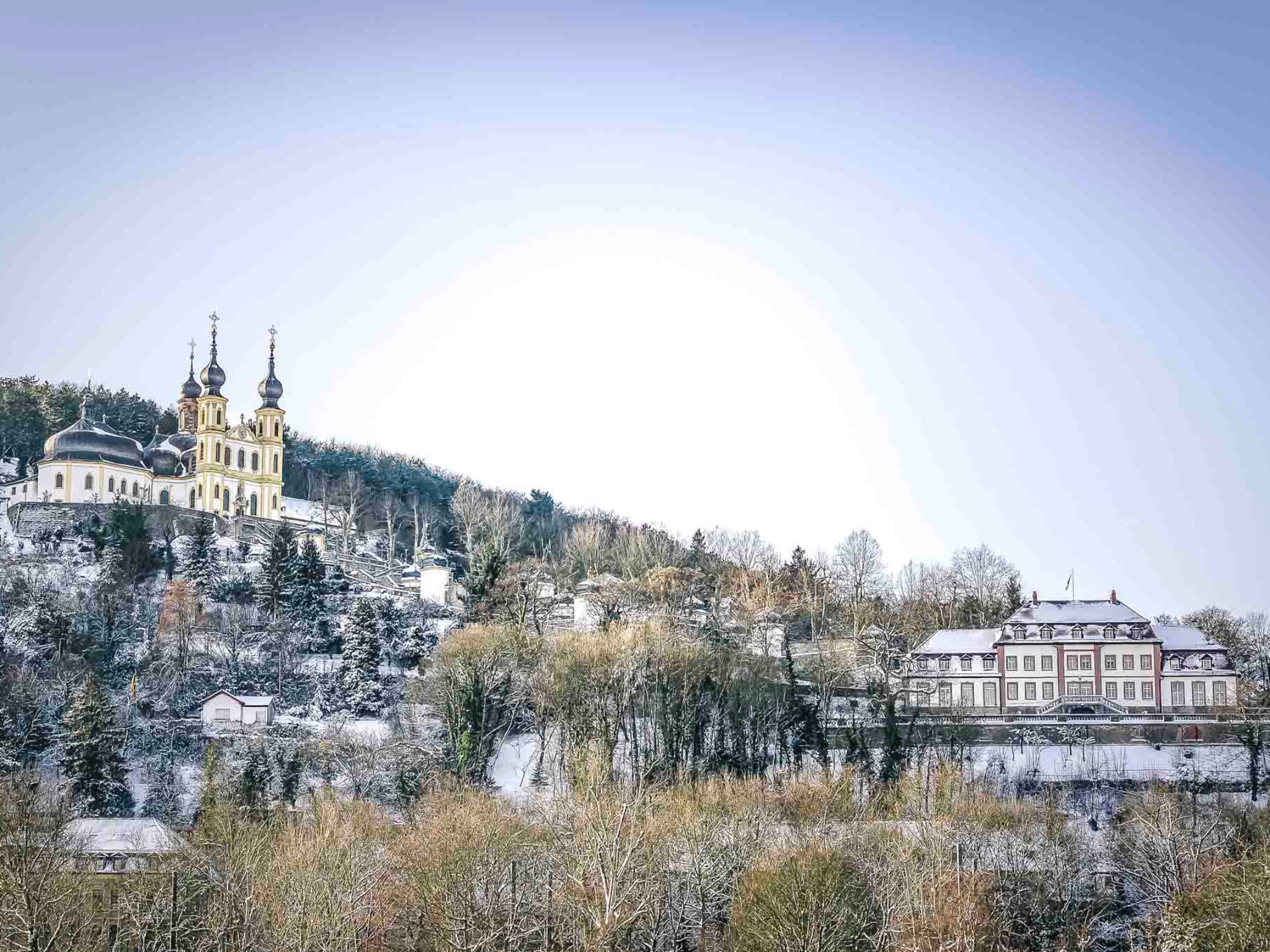 Winter_Kaeppele_Wuerzburg Das Käppele im Winter. Foto: Pascal Höfig