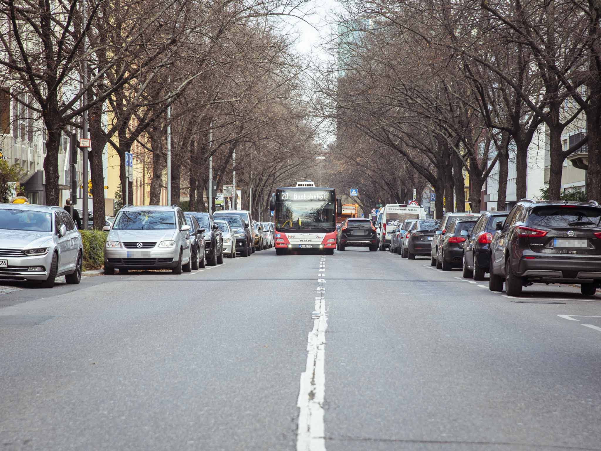 Die Ludwigstraße in Würzburg. Foto: Dominik Ziegler